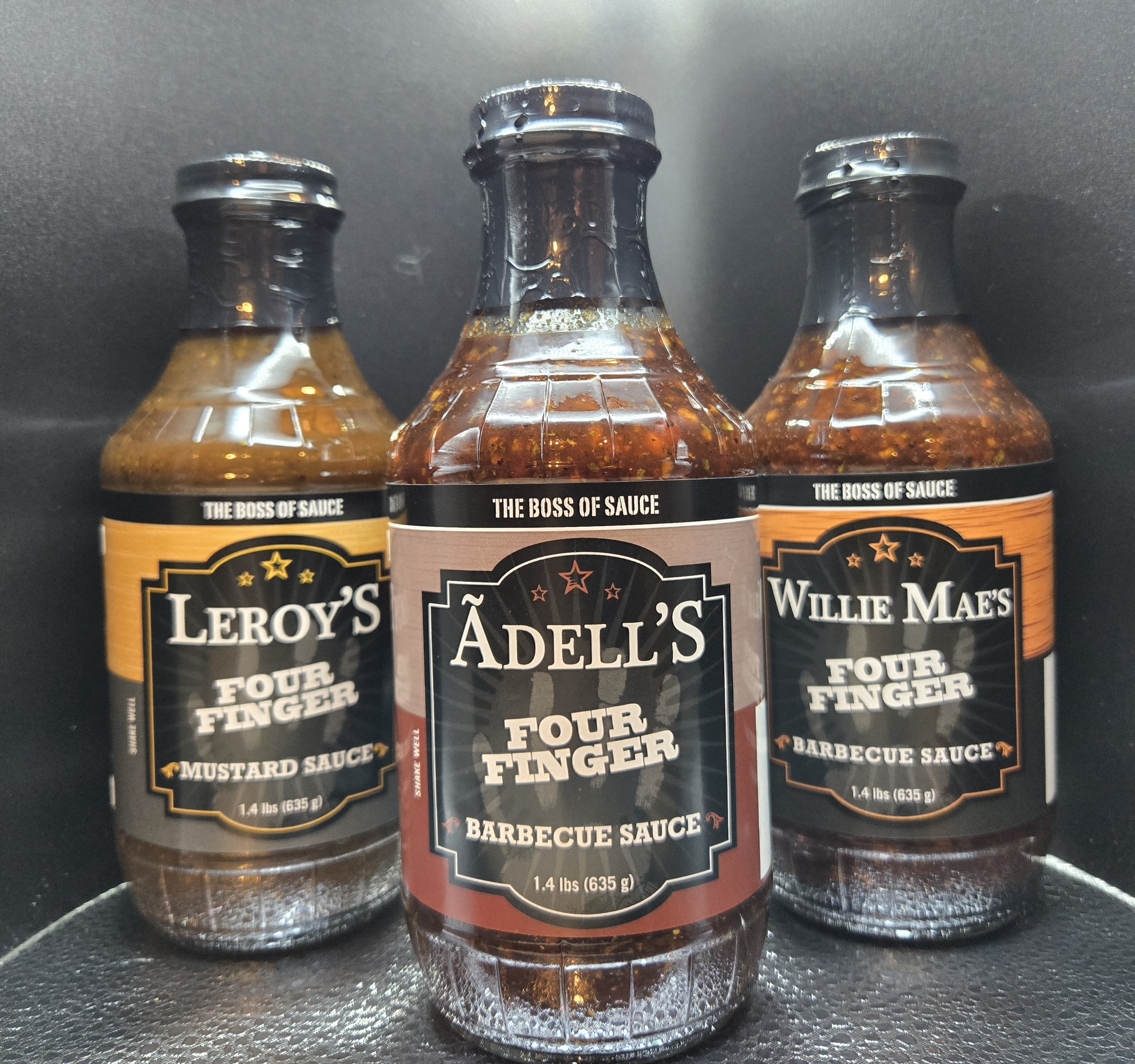 Four Finger Barbecue Sauce – Large - Food - barbecue sauce, Dipping Sauce