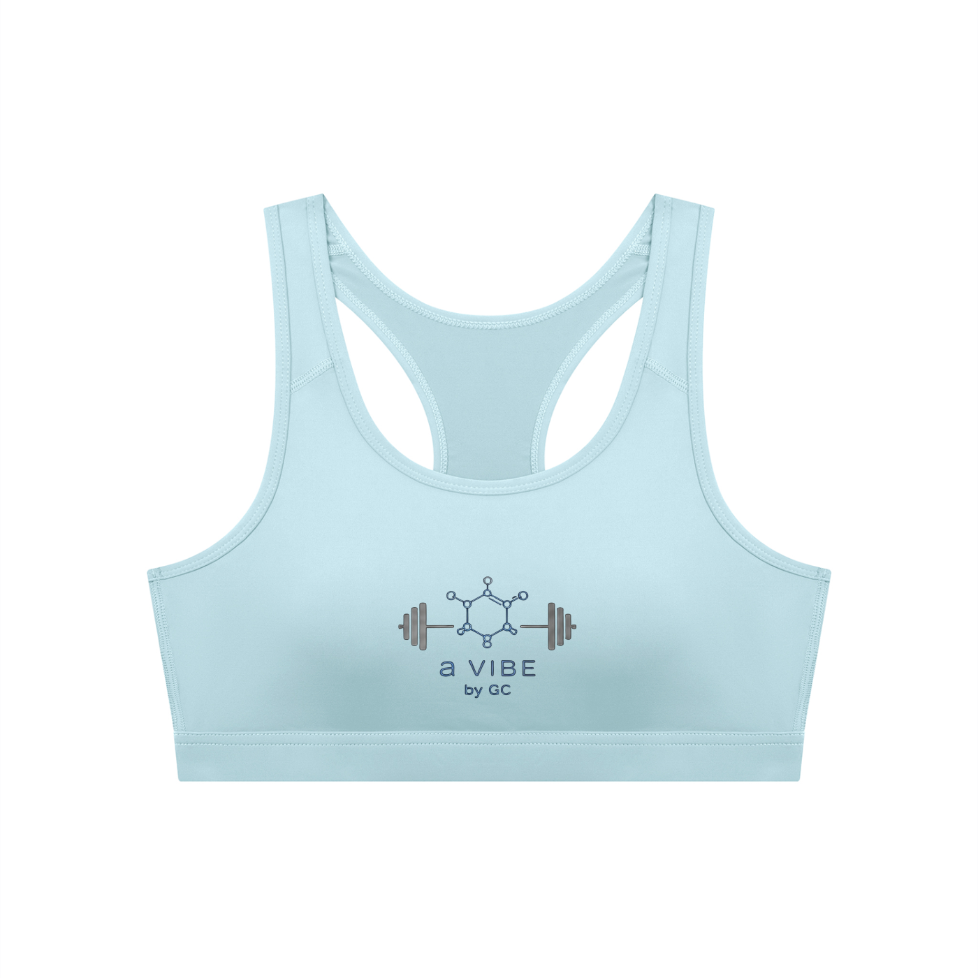 Women’s Cropped Sports Bra - Fashion, Clothes, Bra Standalone top - active lifestyle, athletic clothing, athletic wear, Black owned business, cropped sports bra, fitness apparel, fitness brand, fitness fashion, fitness motivation, gym chemistry, gym outfit, gym wear, Sports Bra, training apparel, transformation journey, wellness journey, women's activewear, women's fitness, workout clothes, workout top