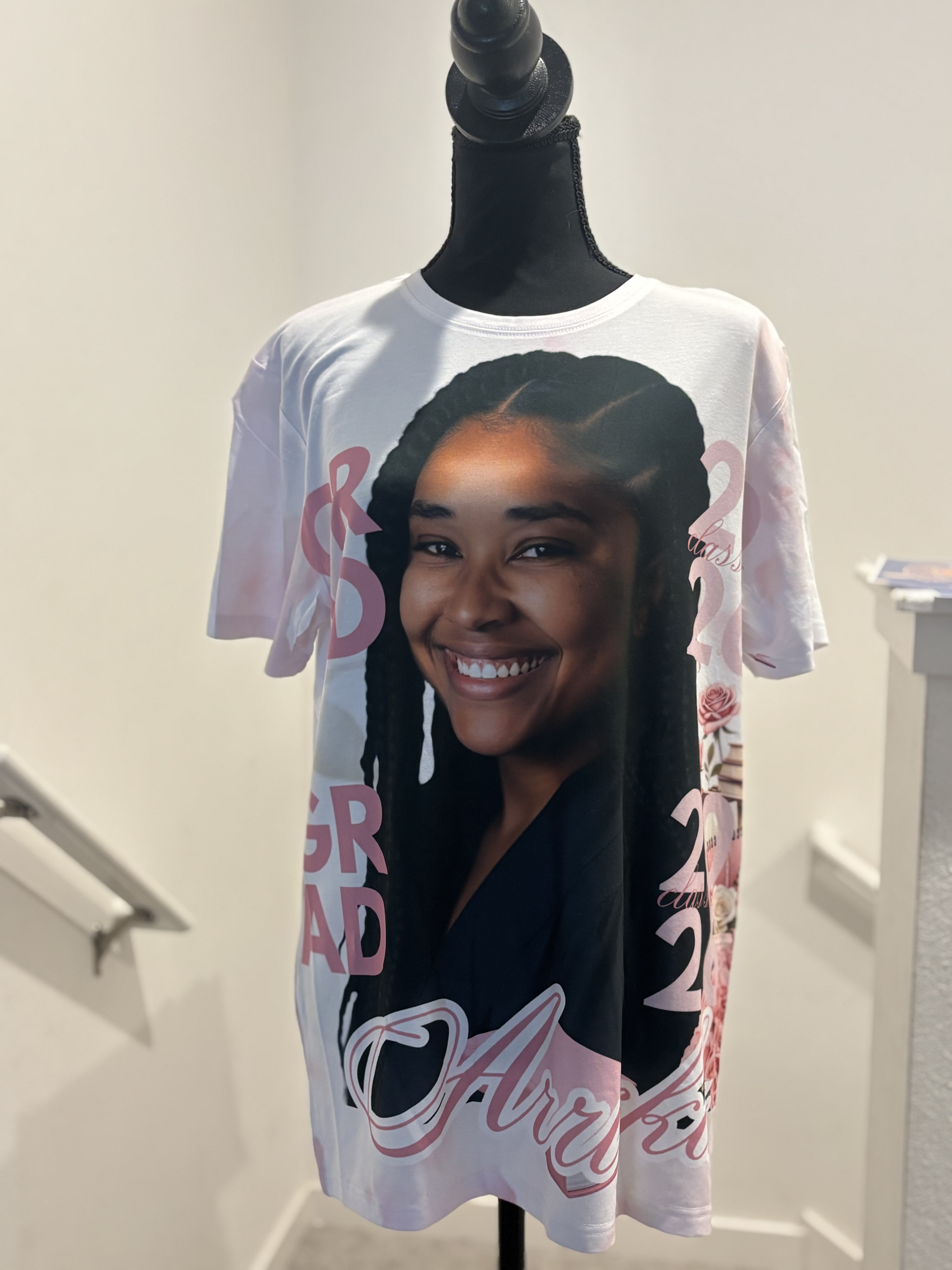 Front-Only Custom T-Shirt – Personalized Adult Tee