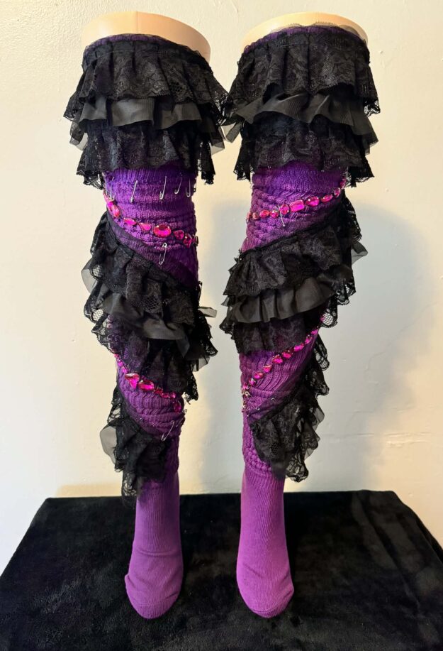 Custom Made Junk Socks (Adult Size) – Thigh High - Fashion - Junk Socks, socks