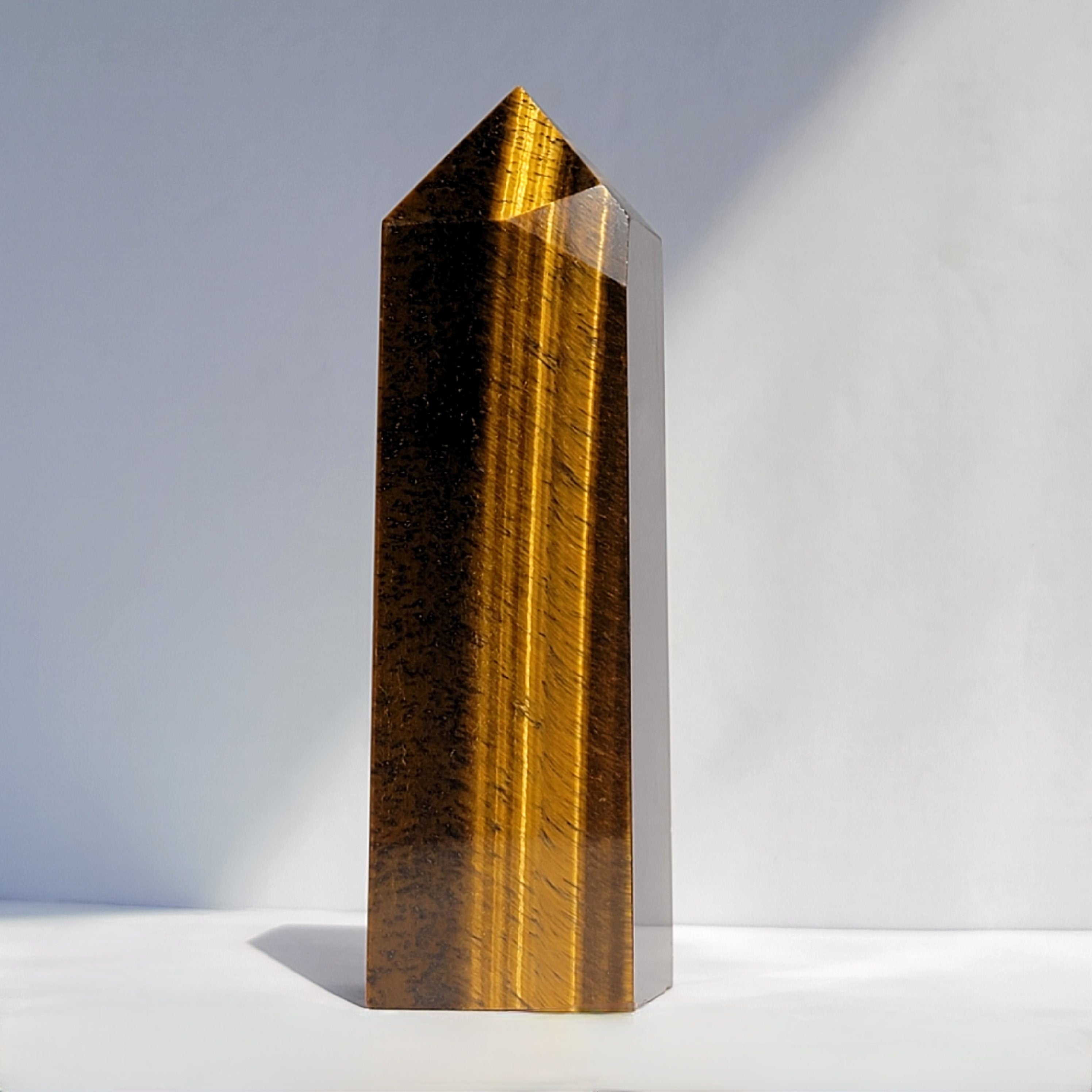 Golden Tiger's Eye Chunky Tower #1