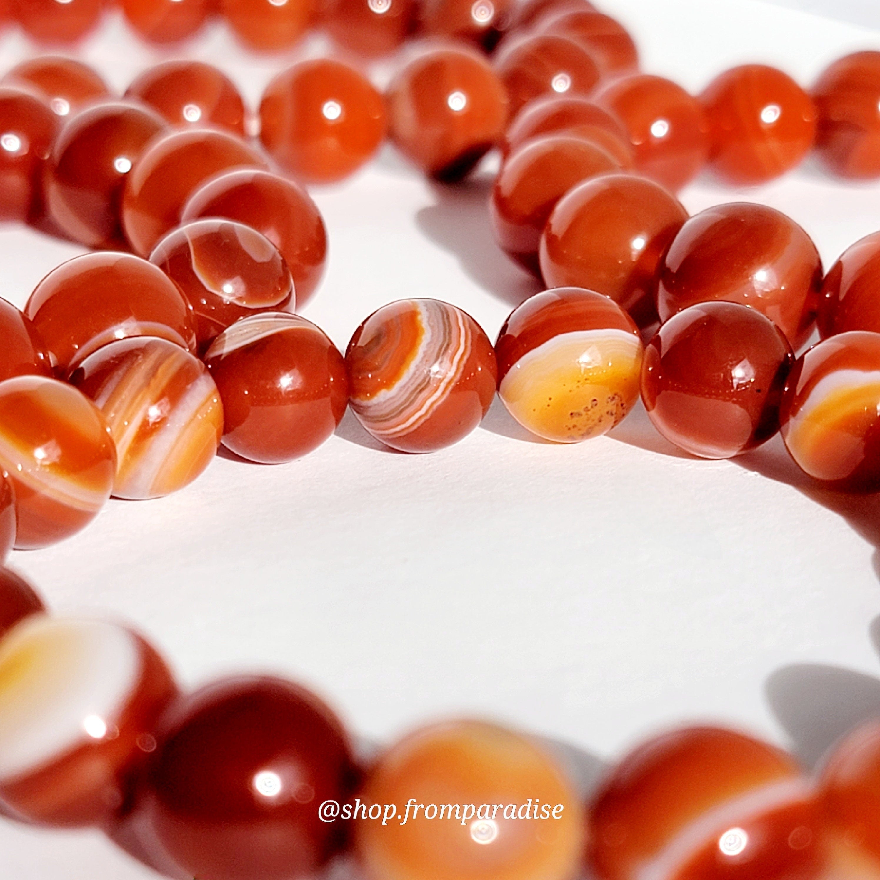 Carnelian Bracelet: Motivation & Courage