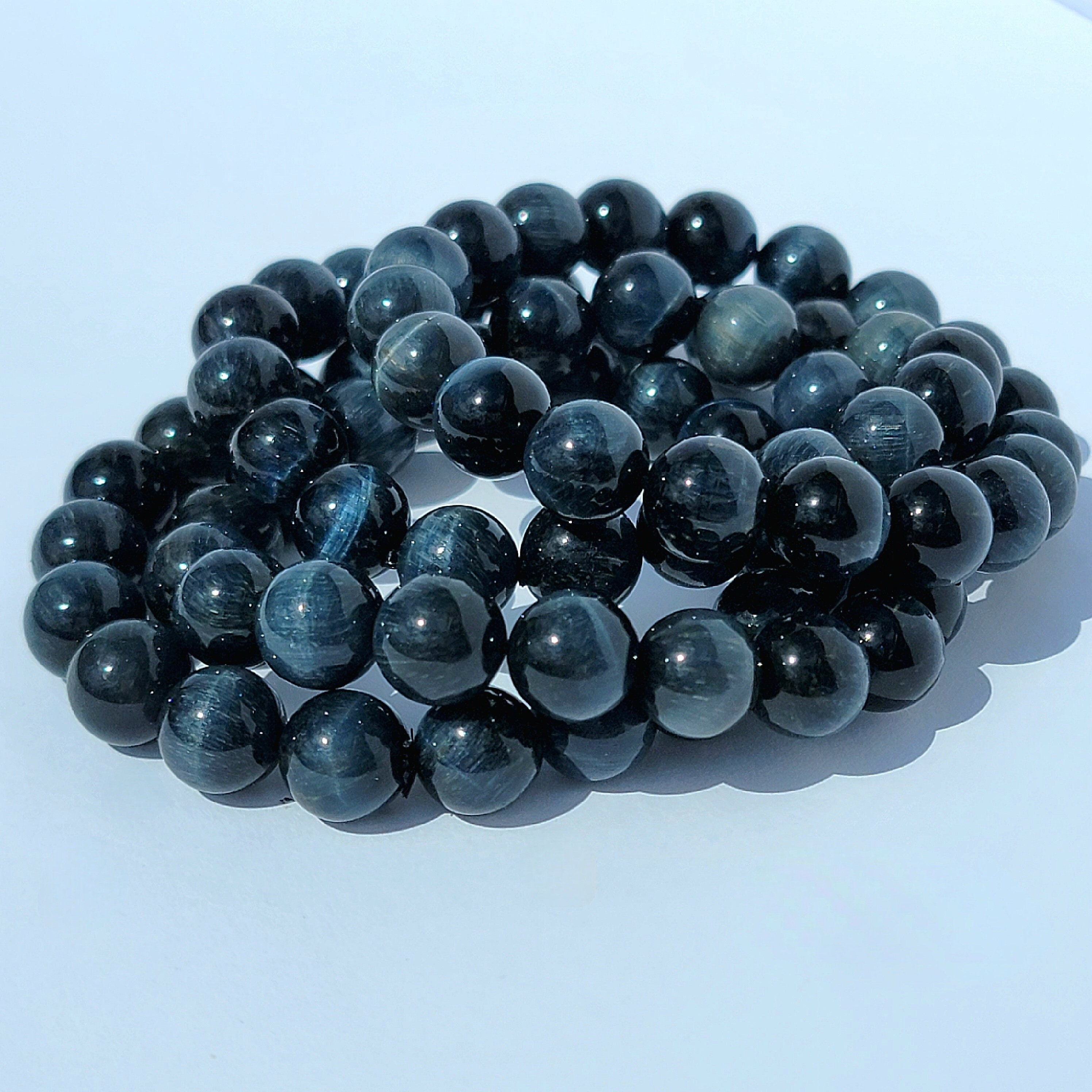 Blue Tiger’s Eye Bracelet: Confidence & Self-Trust - Accessories, Bracelets, Jewelry, Jewelry ( Handmade ), Bracelets (Handmade), Spiritual Jewelry