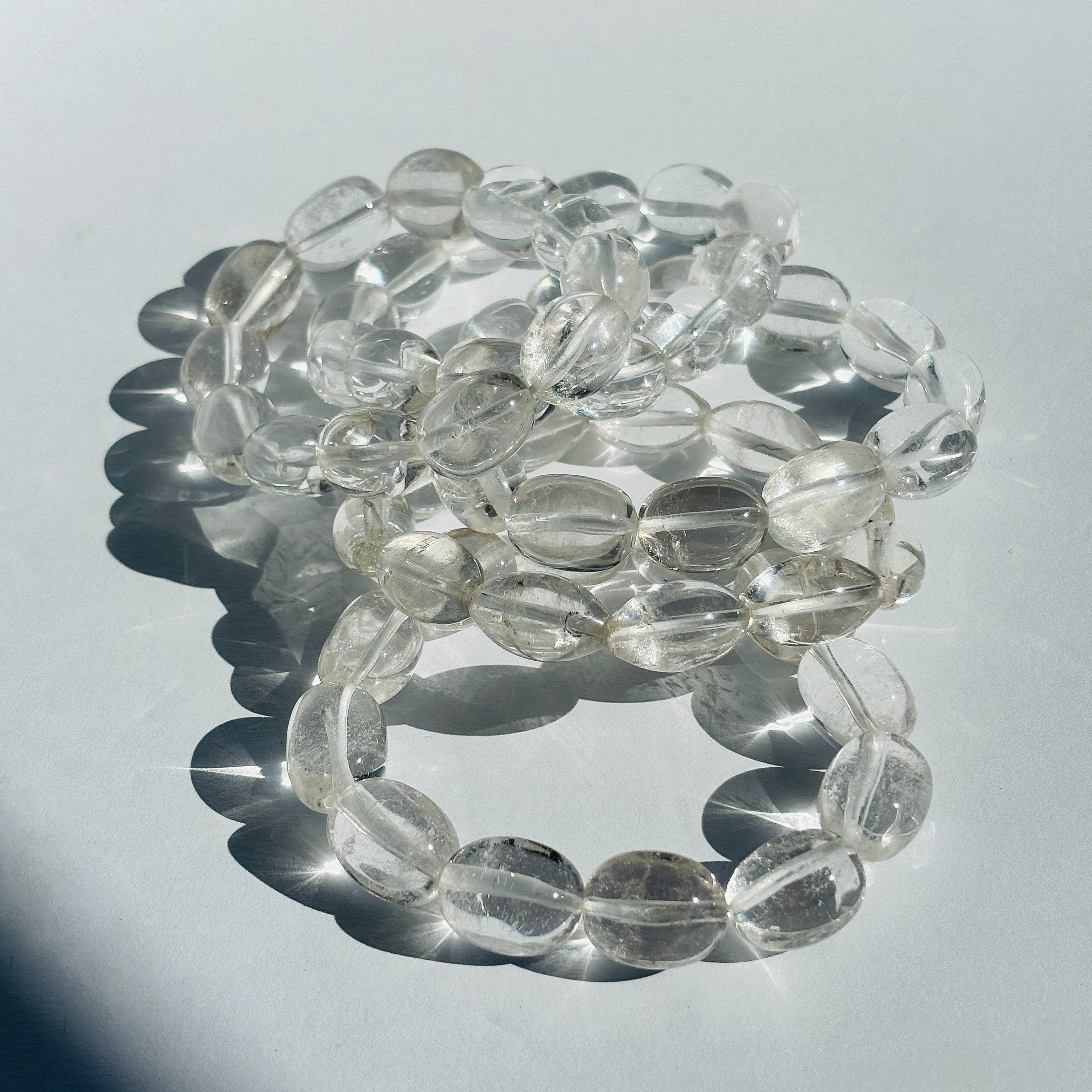 Clear Quartz Bracelet: Clarity & Amplification