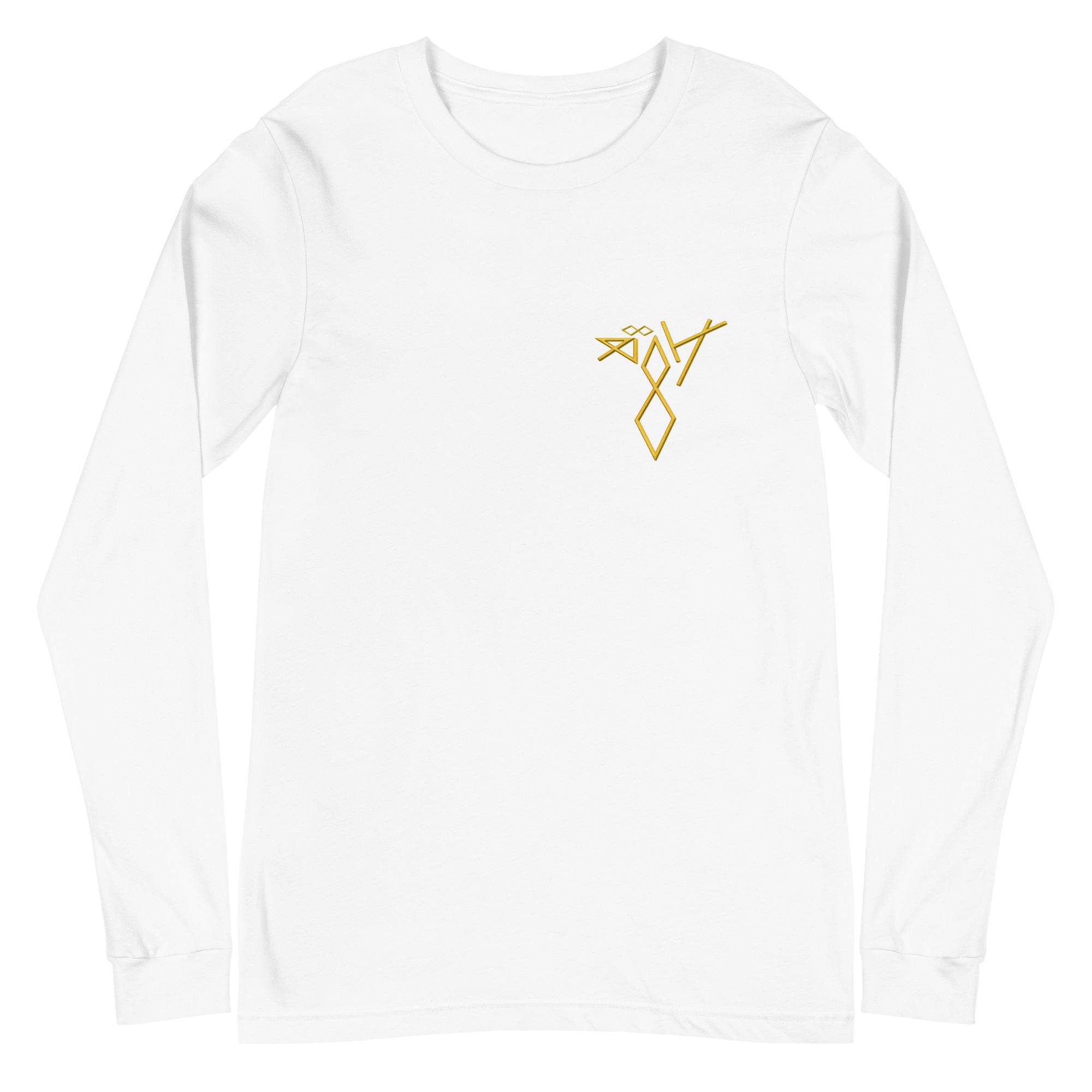 Women’s and Teen Long Sleeve Tee - T-Shirts - Eight, T-shirt, tee shirt, white t-shirt, white tee shirt