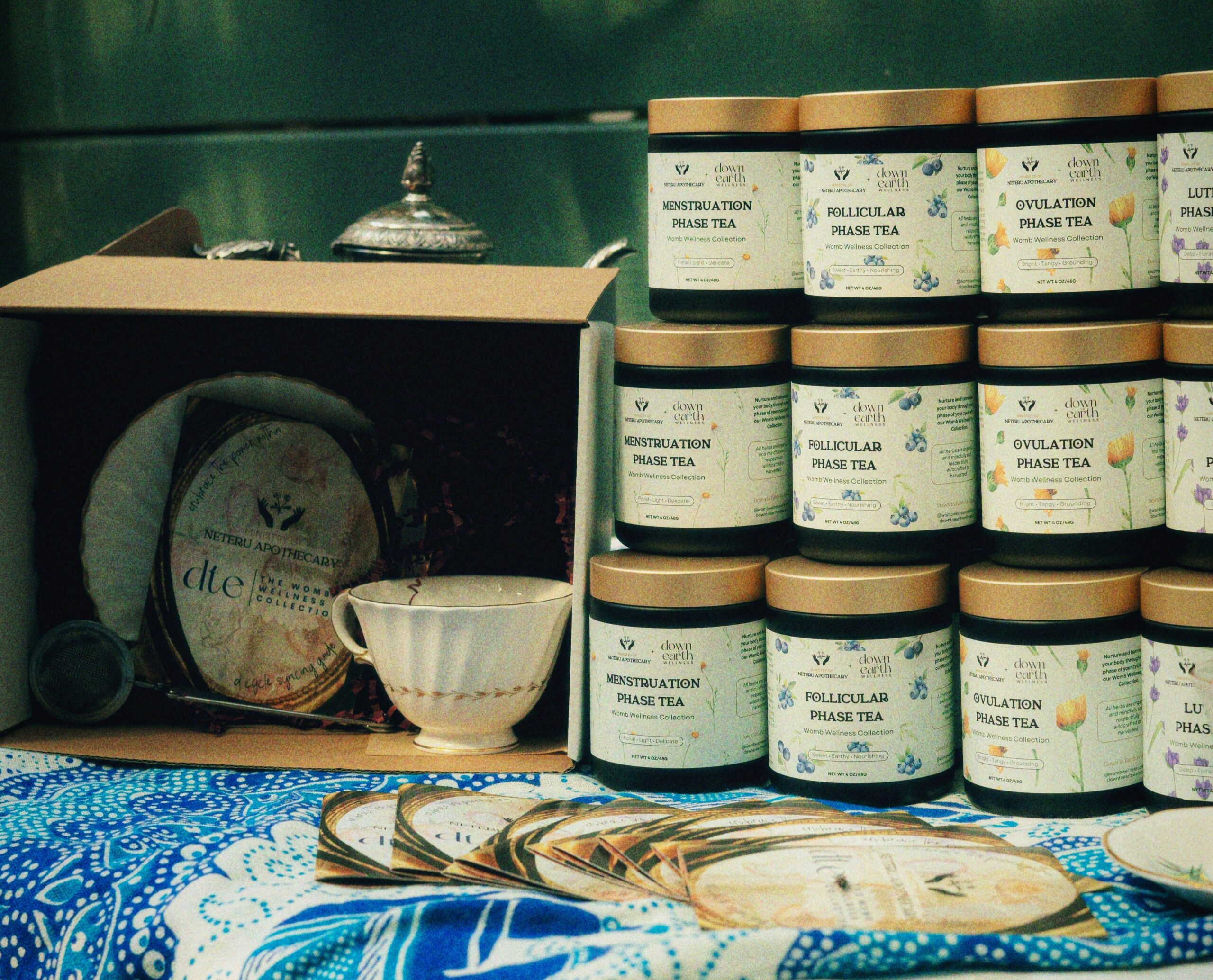 Womb Wellness Collection: Full Set 4 Teas