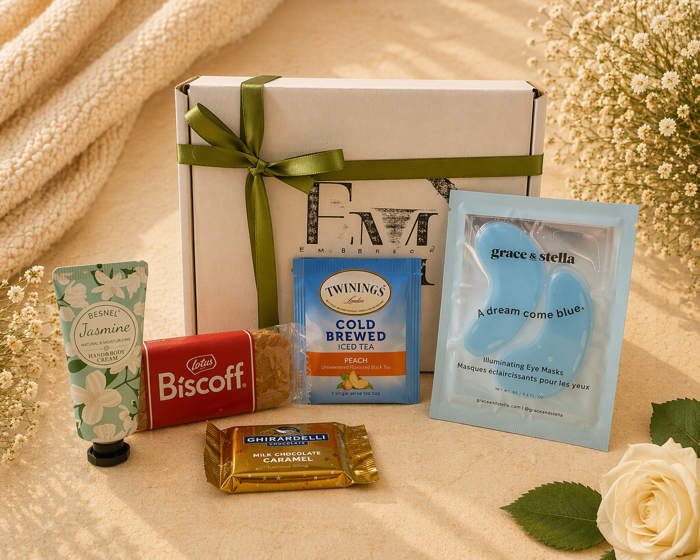 Mini Treat Yourself Box - Care Boxes, Beauty, Mental Health, Wellness, Essentials - **Mini Treat Yourself Box tags:** Mini Treat Yourself, affordable gift, Black owned business, care package, comfort gift, encouragement gift, Energizing Moments, gift box for women, gift for her, mini care box, pamper gift, relaxation gift, rest and reset, self care box, self care gift, small gift, thoughtful gift, treat yourself gift, wellness gift box