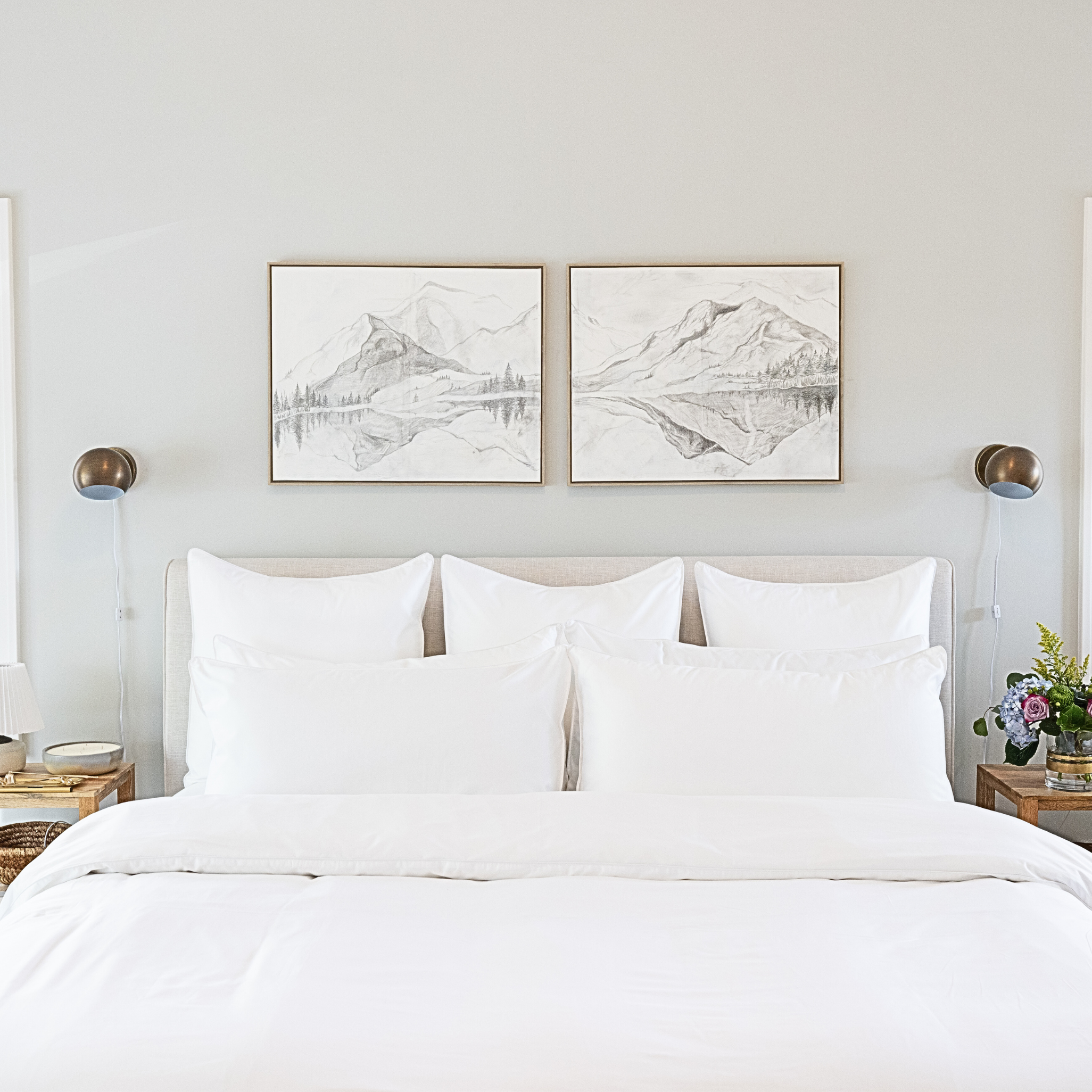 100% Long-Staple Cotton Sateen Bedding - Home Essentials, Decor Interior, Bedroom, Bedsheets, Pillow Cases - bedding, comforter, cotton, duvet, duvet cover, king sheets, pillow, pillow case, queen sheets, sham, sheet set