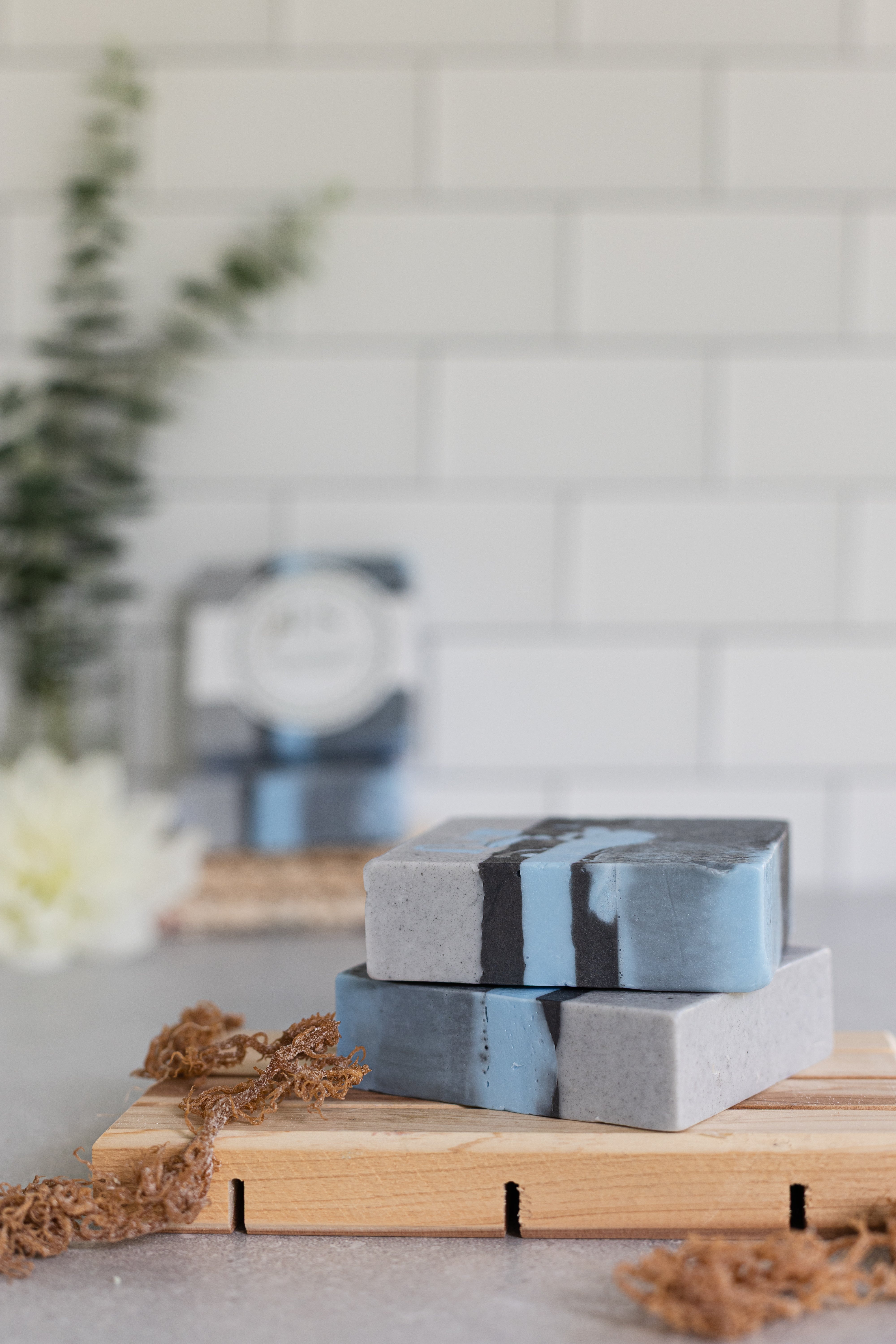 1978 Divine Sandalwood Sea Moss Soap – Warm Grounding Bar - Beauty, Skincare, Soaps - sea moss