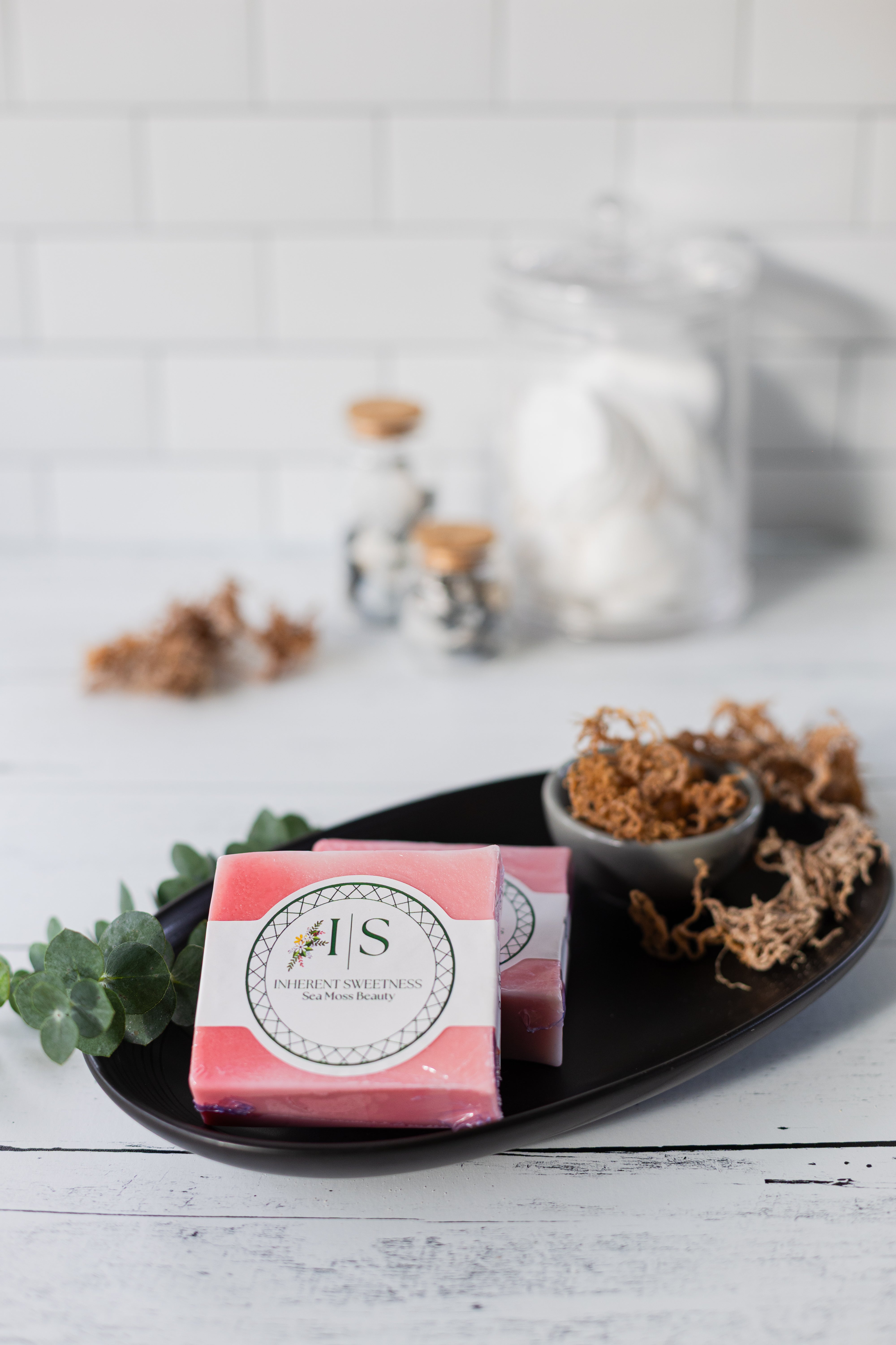 Kimmy’s Peppermint Kakes Sea Moss Soap – Refreshing Mint Bar - Beauty, Skincare, Soaps - sea moss