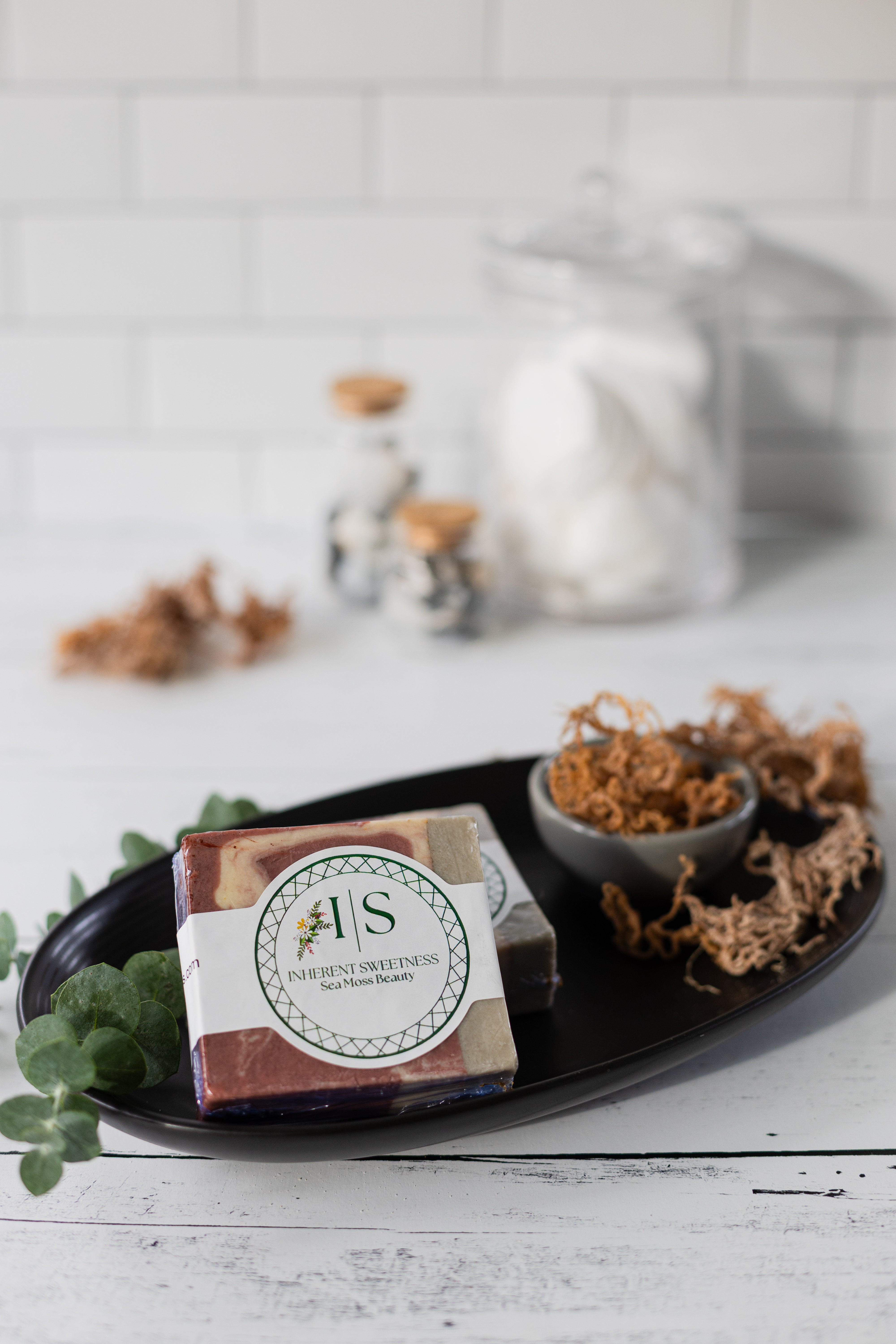 1939 Pop’s Warm Flannel Sea Moss Soap – Cozy Comfort Bar - Beauty, Skincare, Soaps - sea moss