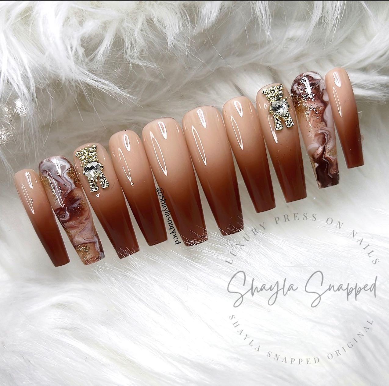 Teddy - Nail Press-ons
