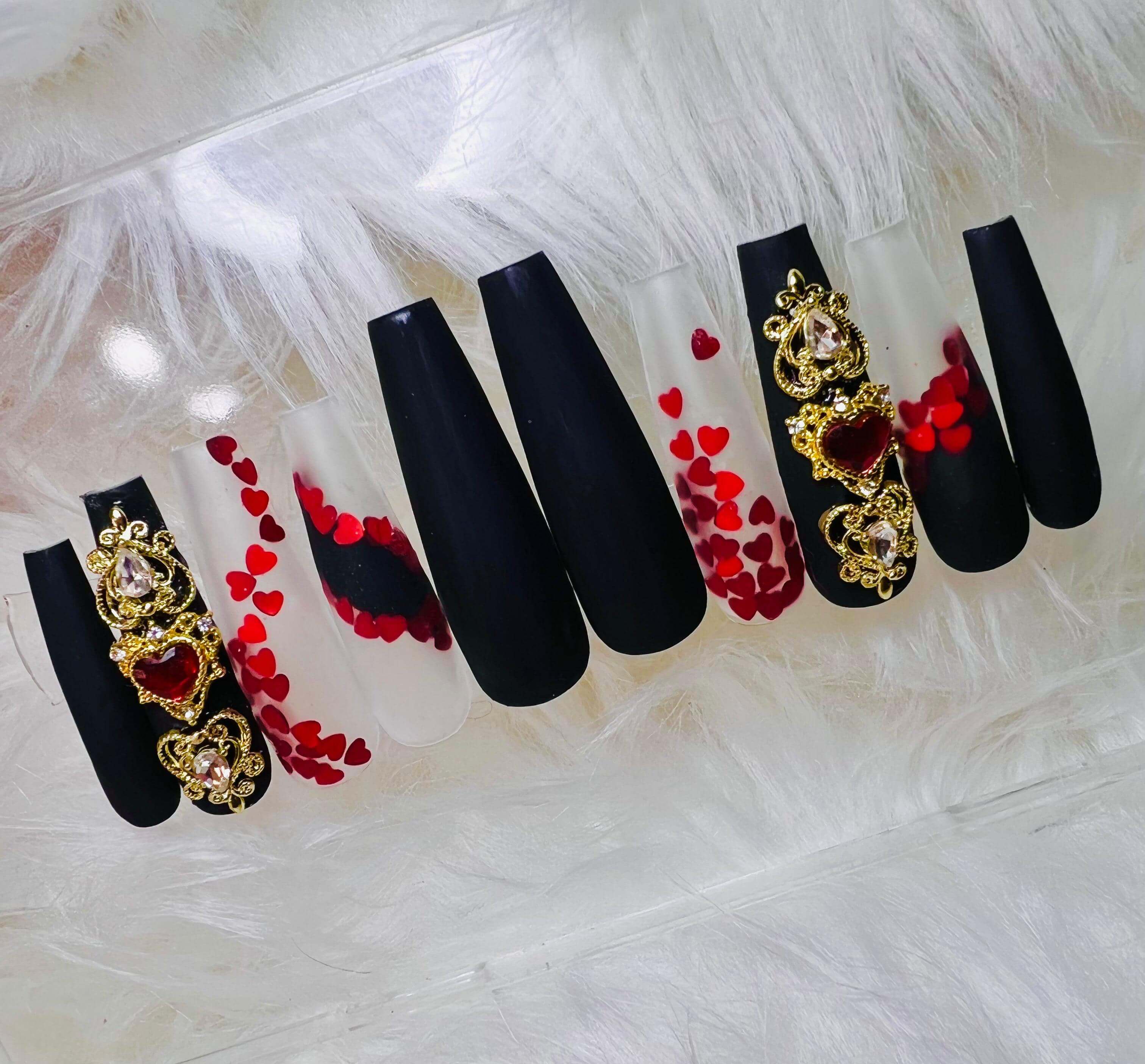Bad Romance - Nail Press-ons, (Uncategorized)