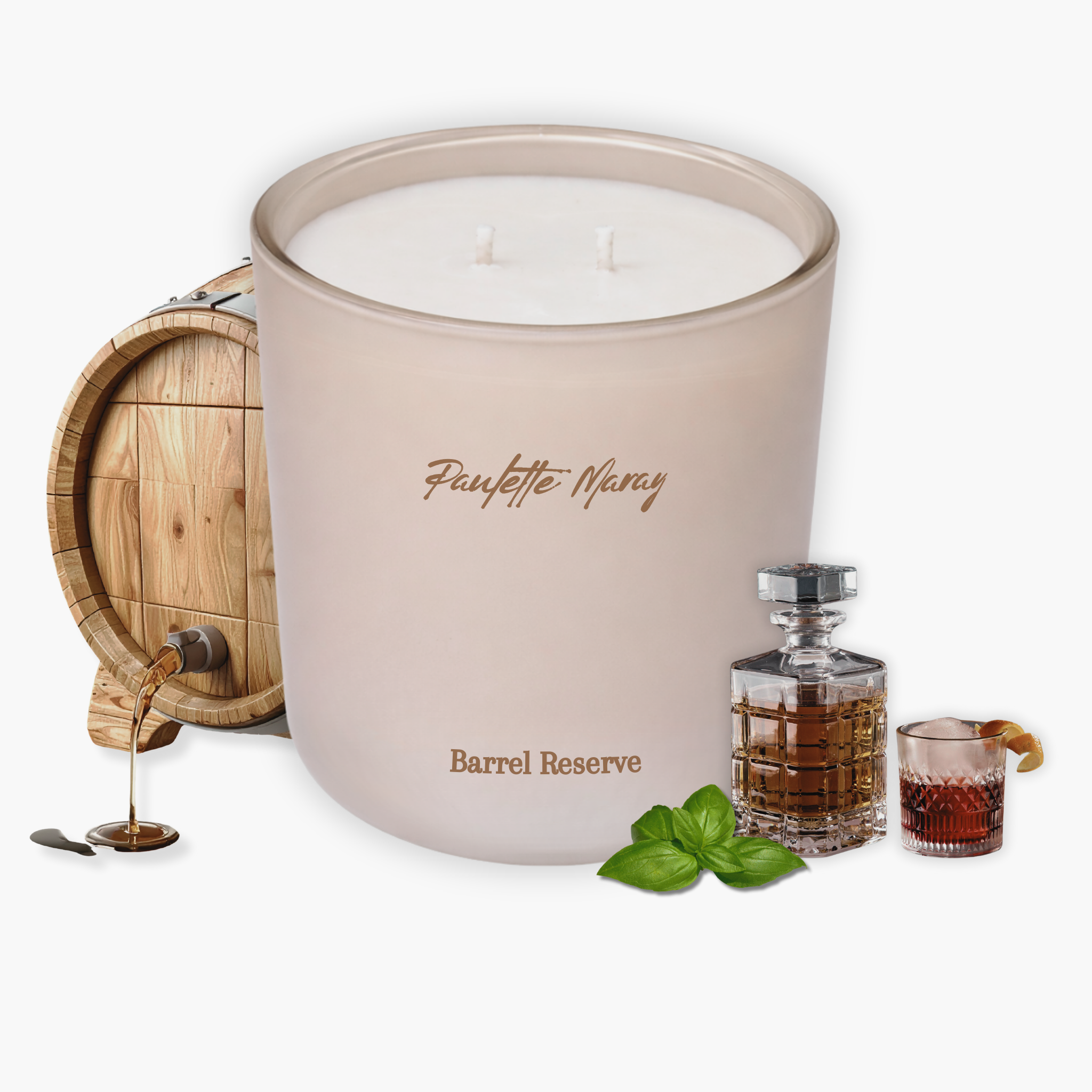 Barrel Reserve Luxe Soy Candle - Essentials, Candles, Decor Interior - candle, home decor, home fragrance