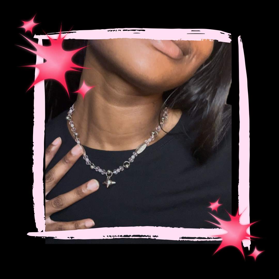 Lace and Mace Necklace - Fashion, Jewelry, Jewelry ( Handmade ), Necklaces (Handmade) - alt, alt darling, choker, goth, jewelry, necklace