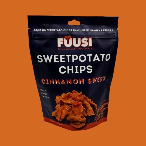 2oz FUUSI Cinnamon Sweet Sweetpotato Chips - Food - Chips, Snacks