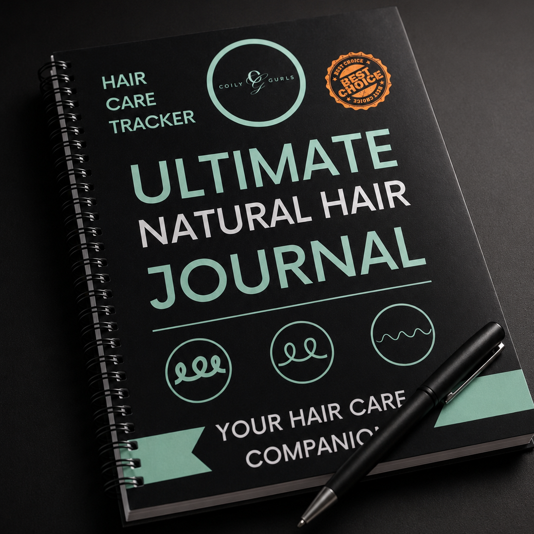 Ultimate Natural Hair Journal - Journaling & Affirmations