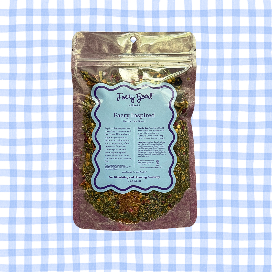 Faery Inspired | Herbal Tea for Stimulating and Honoring Creativity - Food, Herbs / Teas