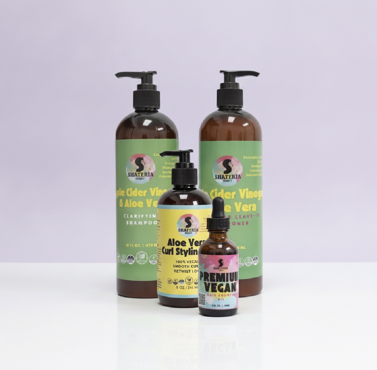 Shateria Beauty Wash Day Deluxe Box - Beauty, Hair, Hair products - @shateriabeauty, #detangle, #hair #beauty #shampoo, ACV hair rinse, acvsoap, coils n curls, hairgrowthoil, leaveincondioner, locs, veganbeauty