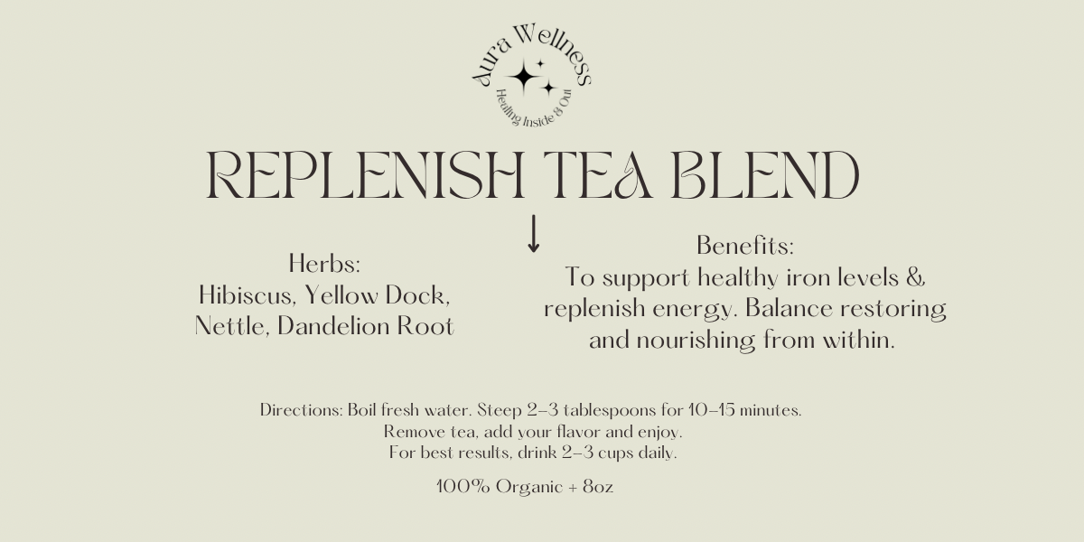Replenish Tea Blend - Iron Support