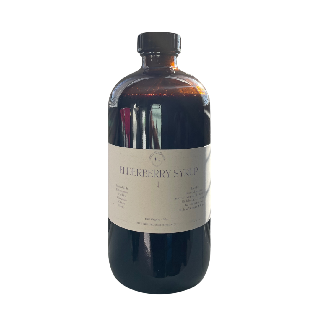 Elderberry Rose Syrup