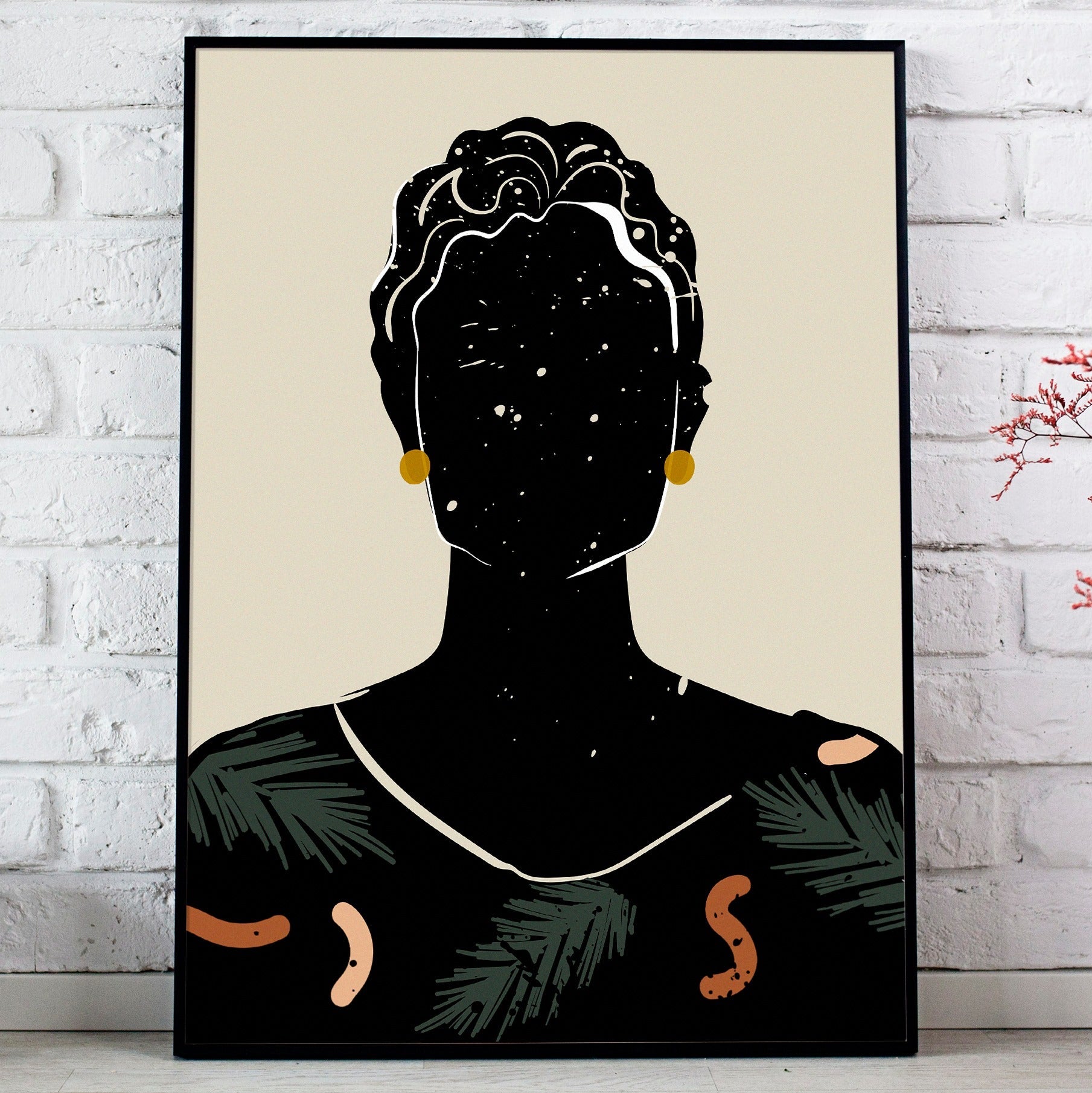 “Black Hair No. 5” Print - Art, Prints / Wall Art, (Uncategorized)