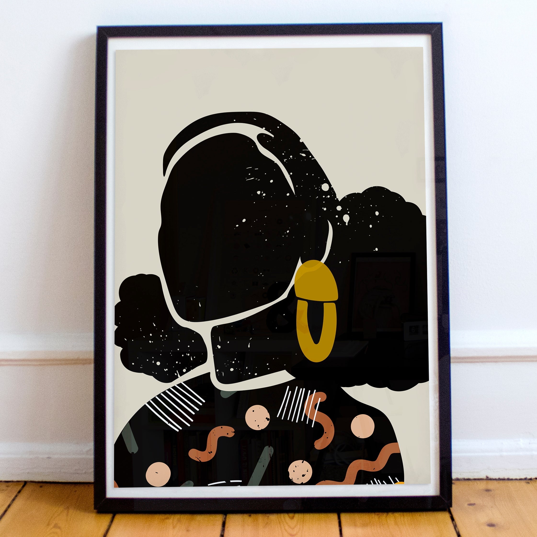 “Black Hair No. 4” Print - Art, Prints / Wall Art, (Uncategorized)