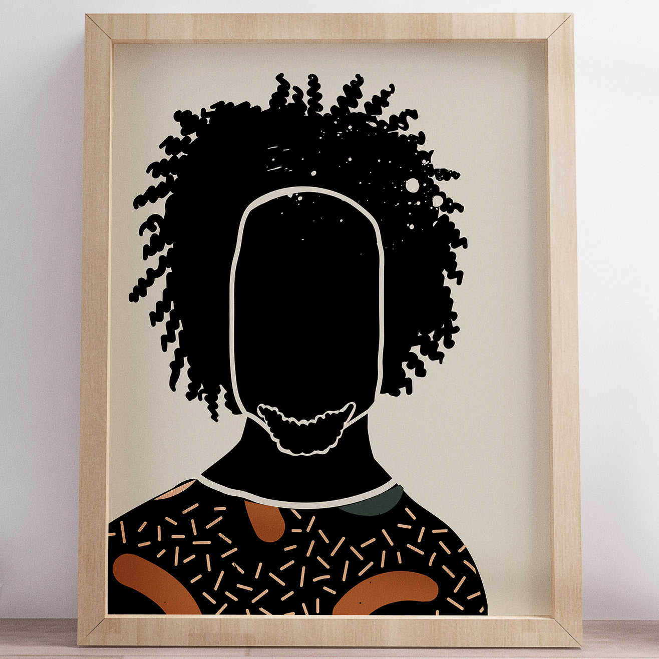 “Black Hair No. 9” Print - Art, Prints / Wall Art, (Uncategorized)