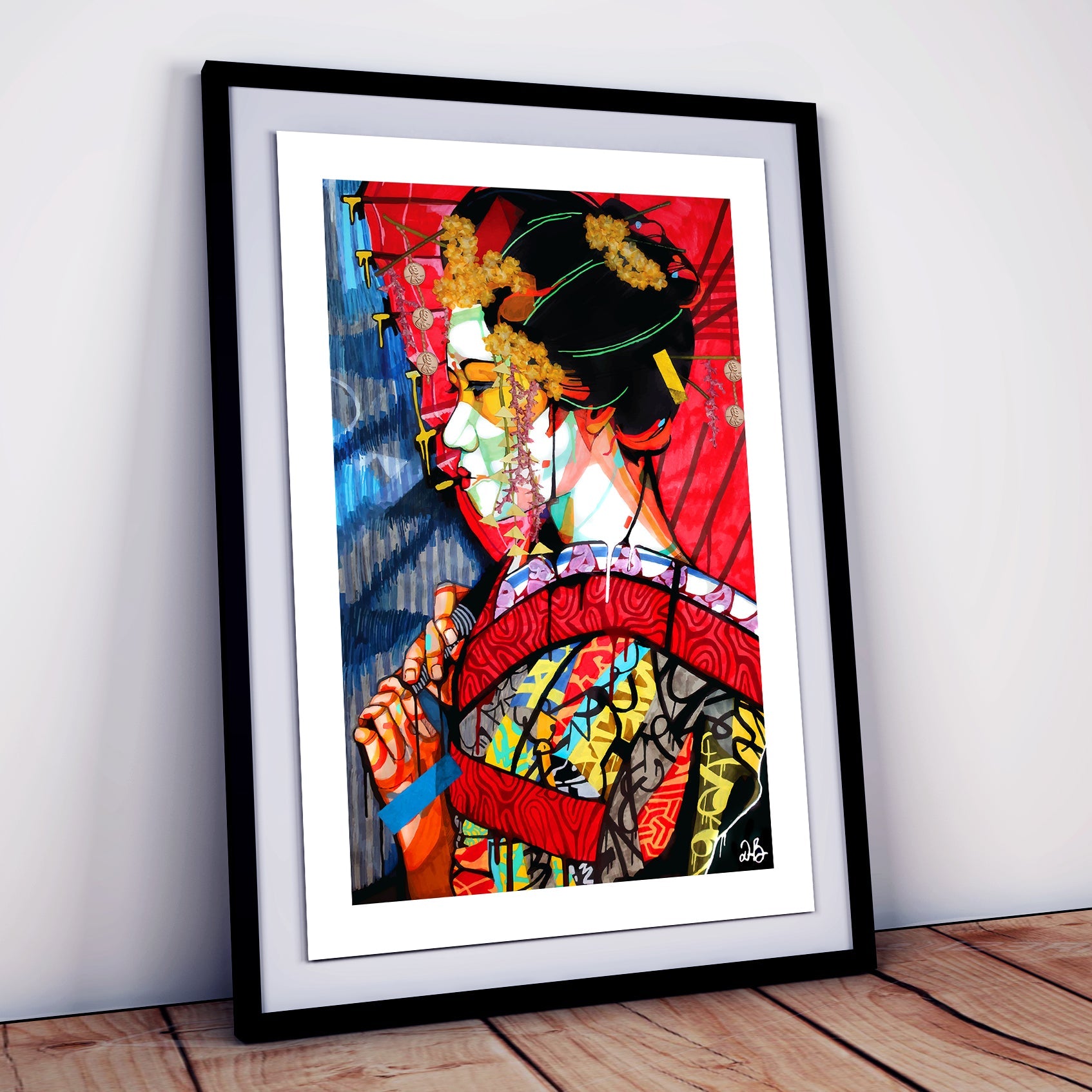 “American Geisha” Print - Art, Prints / Wall Art, (Uncategorized)