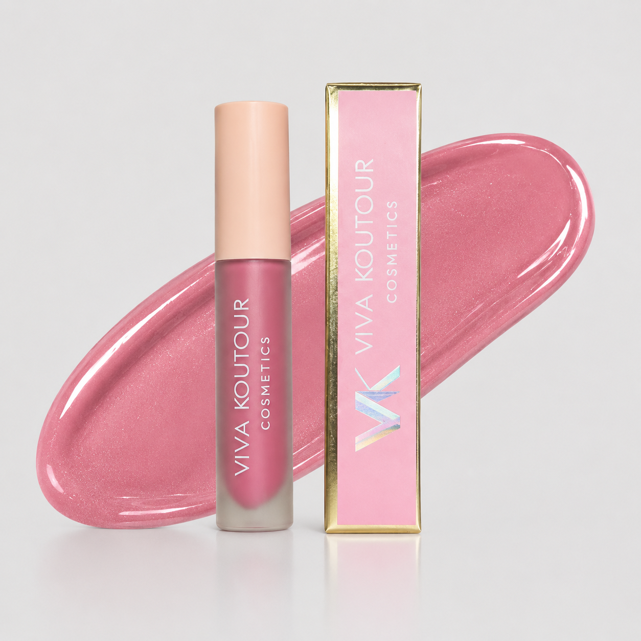 Bubblegum Brat Pink Lip Gloss – Hydrating, Non-Sticky Shine - Lip Gloss