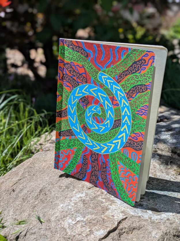 Evolve Journal - Journaling & Affirmations - #affirmation, #ritual, abstract art, art, crystals, Gifts, healing, home, intention, journal, luxury, poetry, Self Care, Spiritual, unique gifts, women