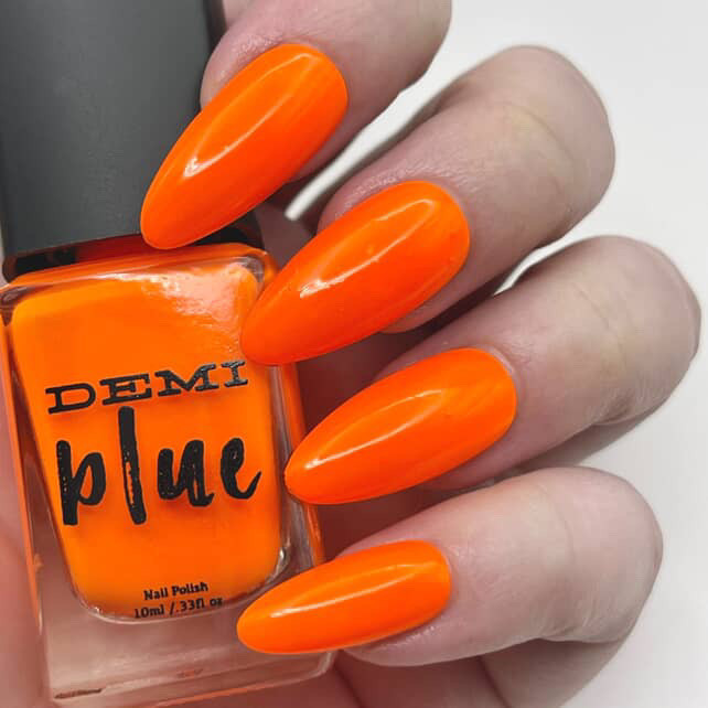 Crossing Guard – Bright Orange Clean Vegan Nail Polish - Nail Polish, Nails, Beauty, (Uncategorized)