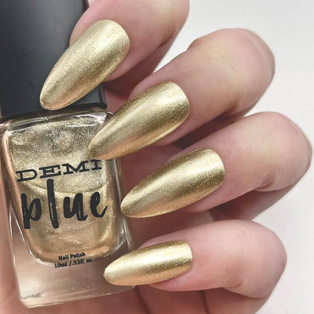 Golden Dust – Gold Clean Vegan Nail Polish - Nail Polish, Nails, Beauty, (Uncategorized)