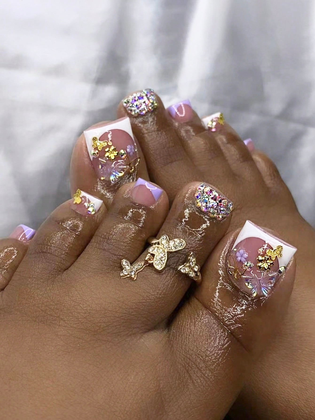 Press On Toenails - Nails, Beauty, Nail Press-ons, (Uncategorized) - toe nails, toenails