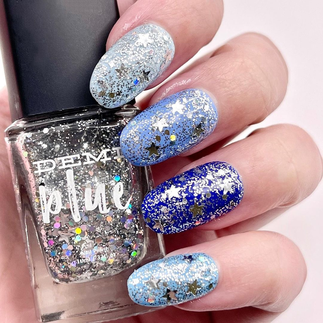 Dancing on the Moon – Glitter Star Vegan Nail Polish - Nail Polish, Nails, Beauty, (Uncategorized)