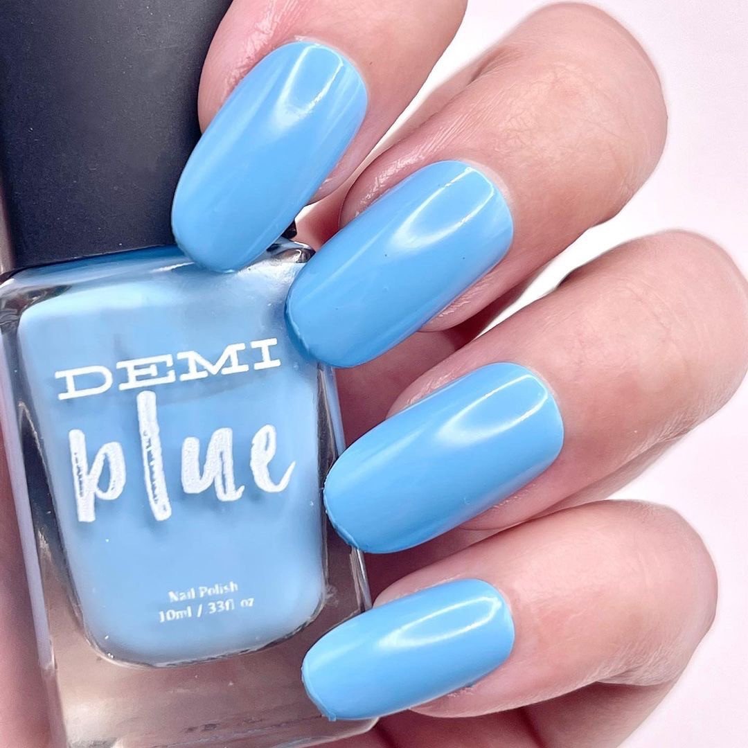 Cloudy Confessions – Sky Blue Vegan Nail Polish - Nail Polish, Nails, Beauty, (Uncategorized)