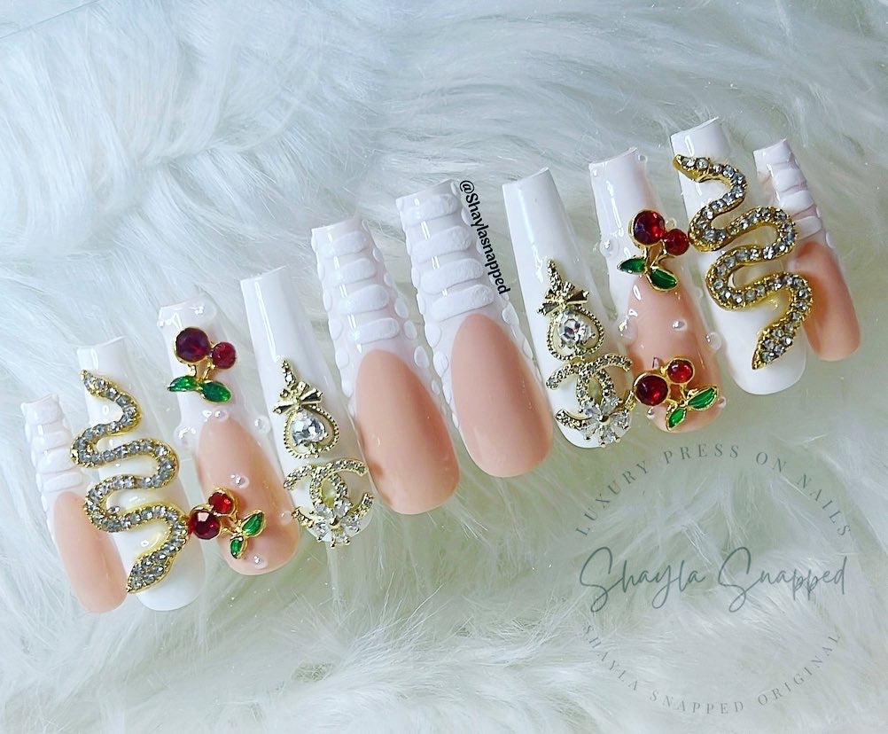 Cherry - Nail Press-ons, (Uncategorized)