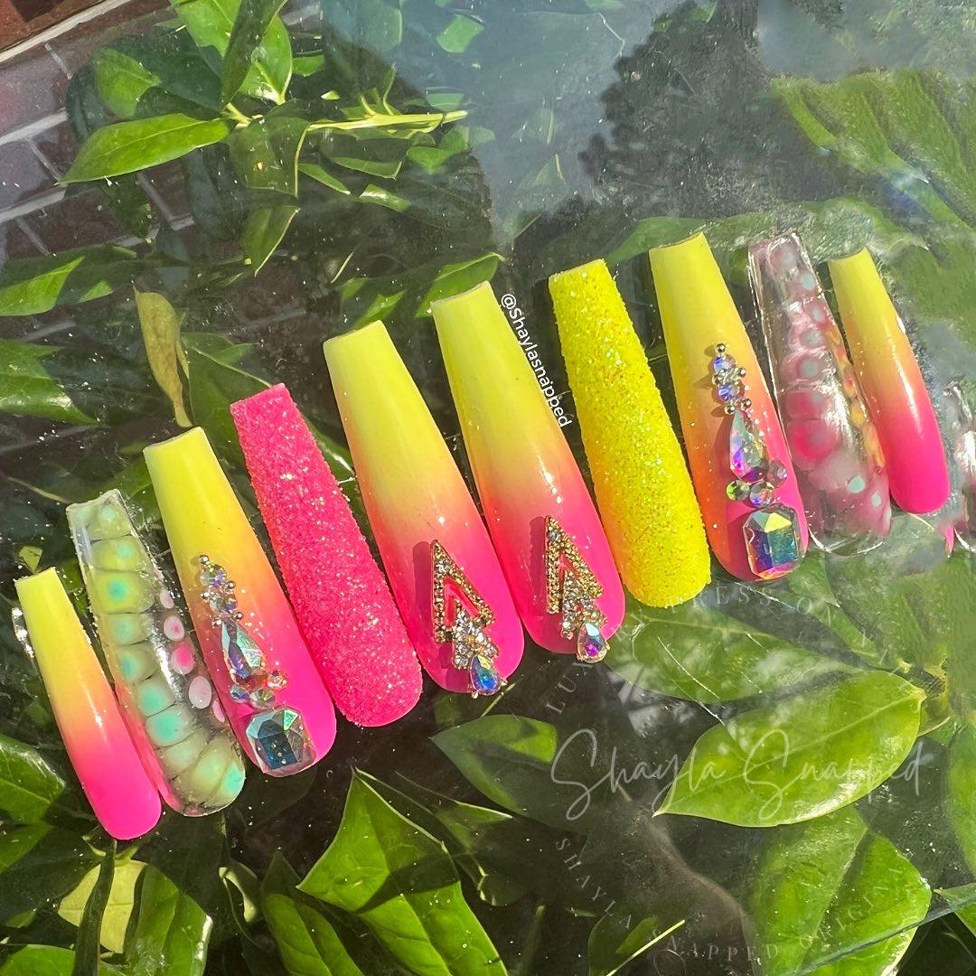 Pink Lemonade - Nail Press-ons, (Uncategorized)