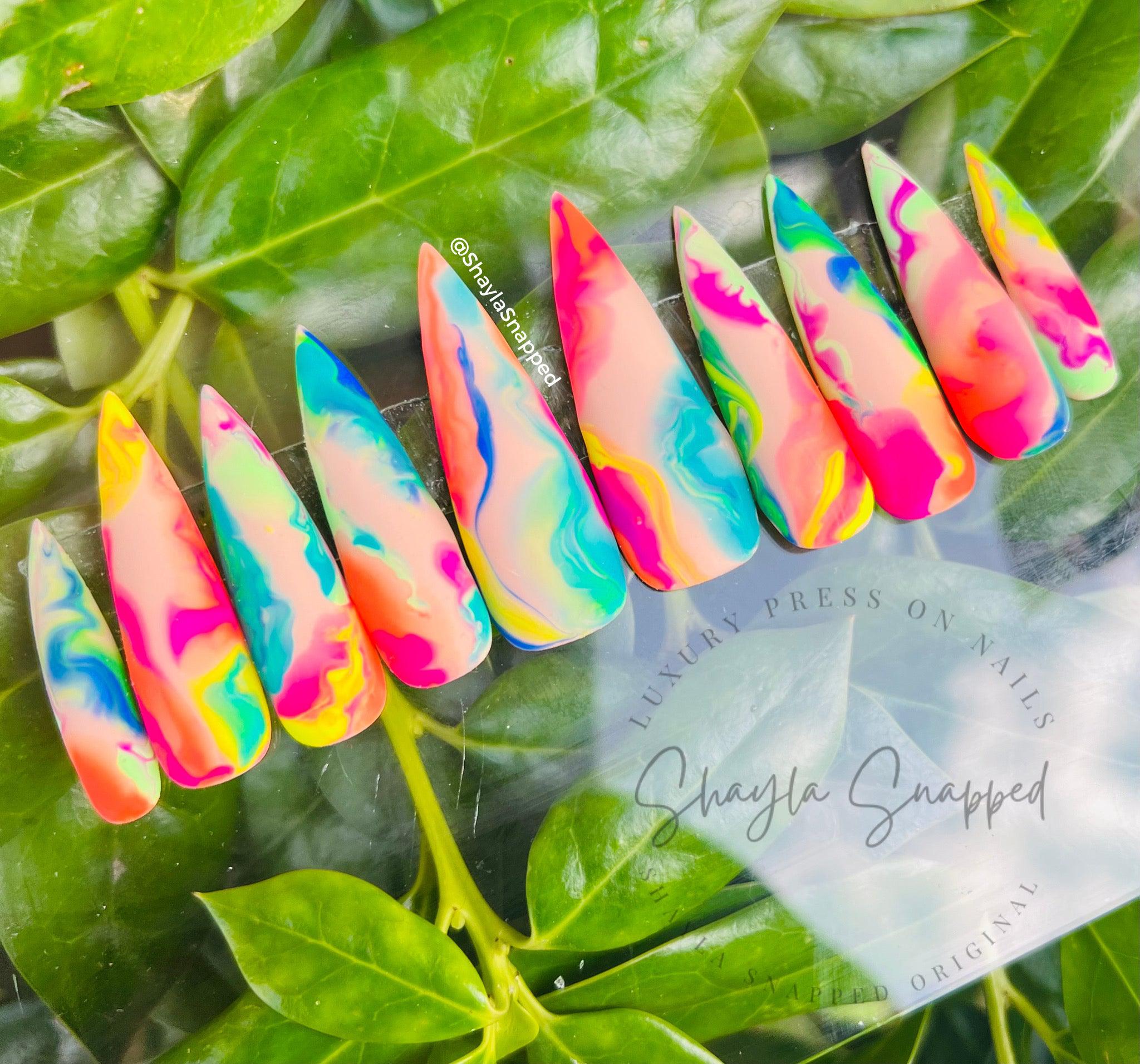 Over the Rainbow - Nail Press-ons, (Uncategorized)