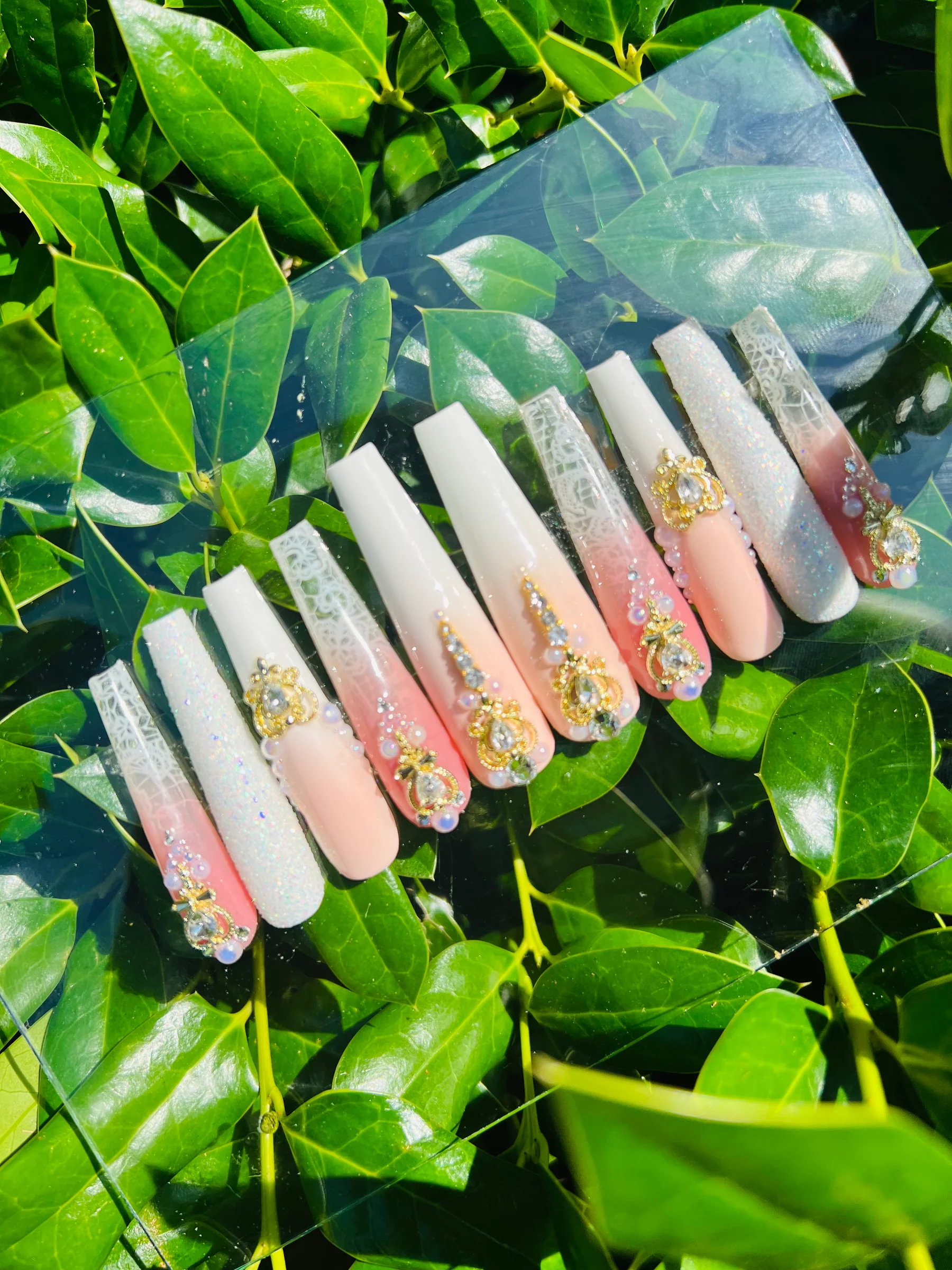 Lace Detail - Nails, Beauty, Nail Press-ons, (Uncategorized)