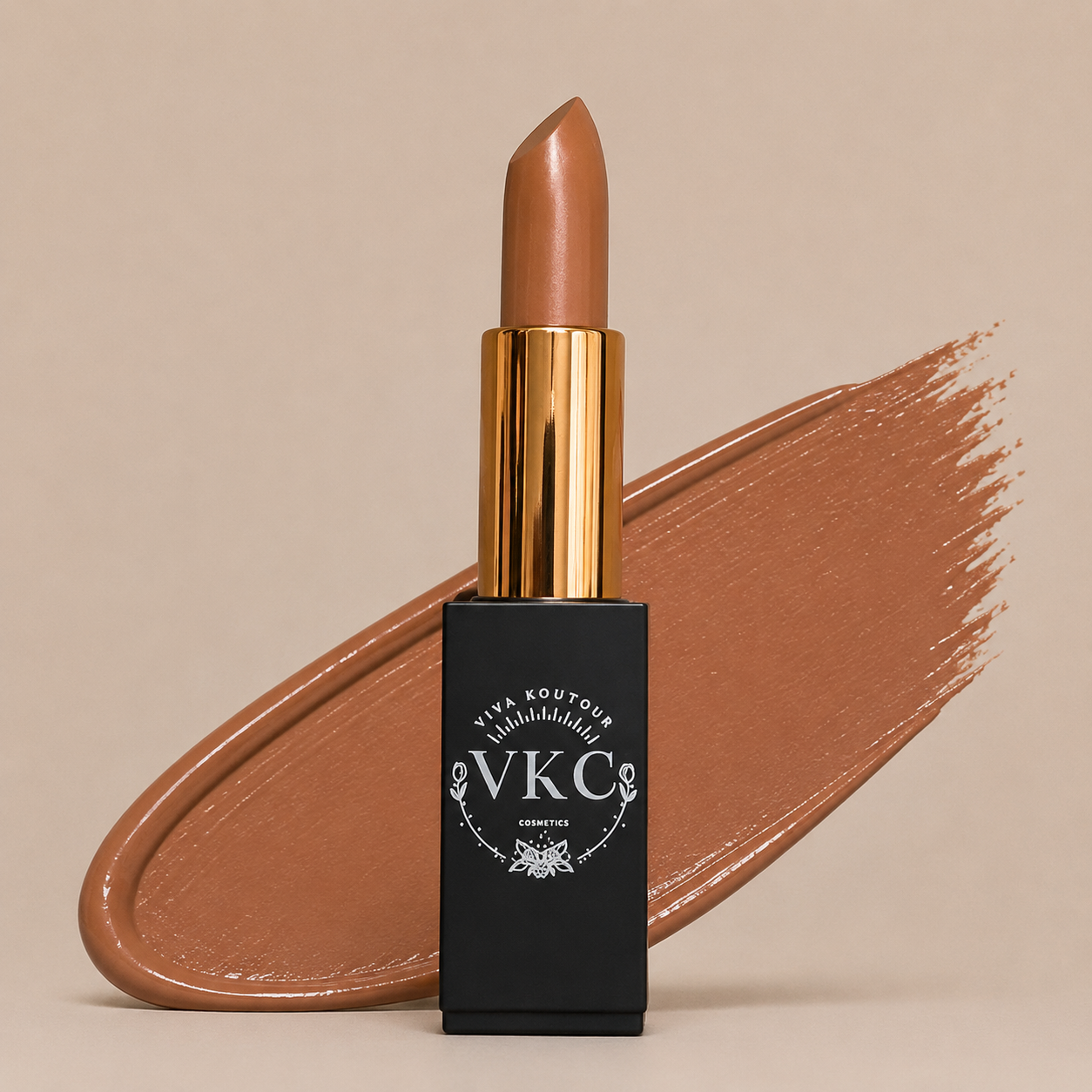 Naked Nude Creme Lipstick – Hydrating High-Shine - (Uncategorized) - Cream Lipsticks, Lipstick, Viva Koutour Cosmetics