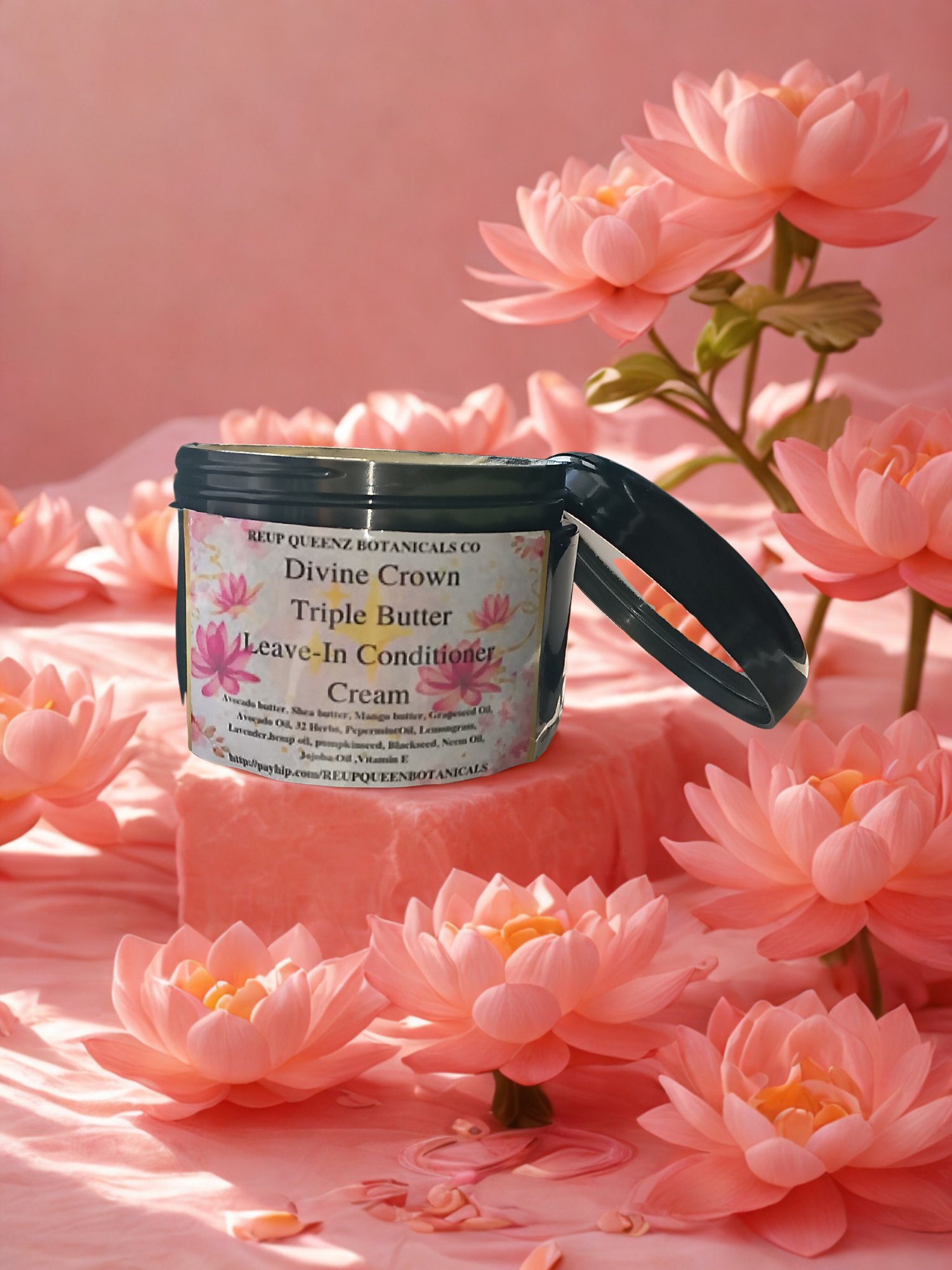 DIVINE CROWN TRIPLE BUTTER LEAVE IN CONDITIONER - Beards, Beauty, Hair, Hair Care, Hair Cream, Hair Foam, Hair Growth, Hair Conditioner, Hair Accessories, Hair products - hair, haircare, healthier, Leaving in, restoration, SHINE