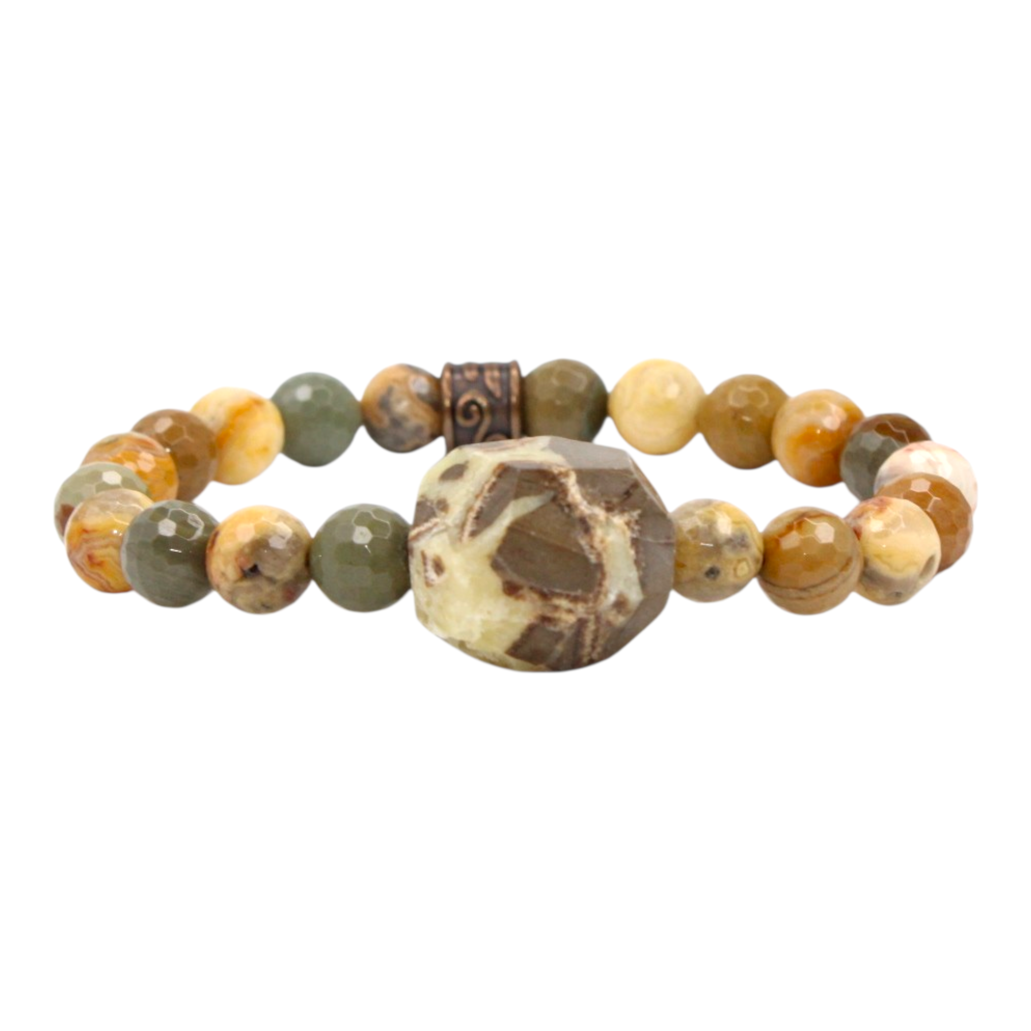 Wild Joy - Bracelets (Handmade) - beaded bracelet, gemstones, handmade