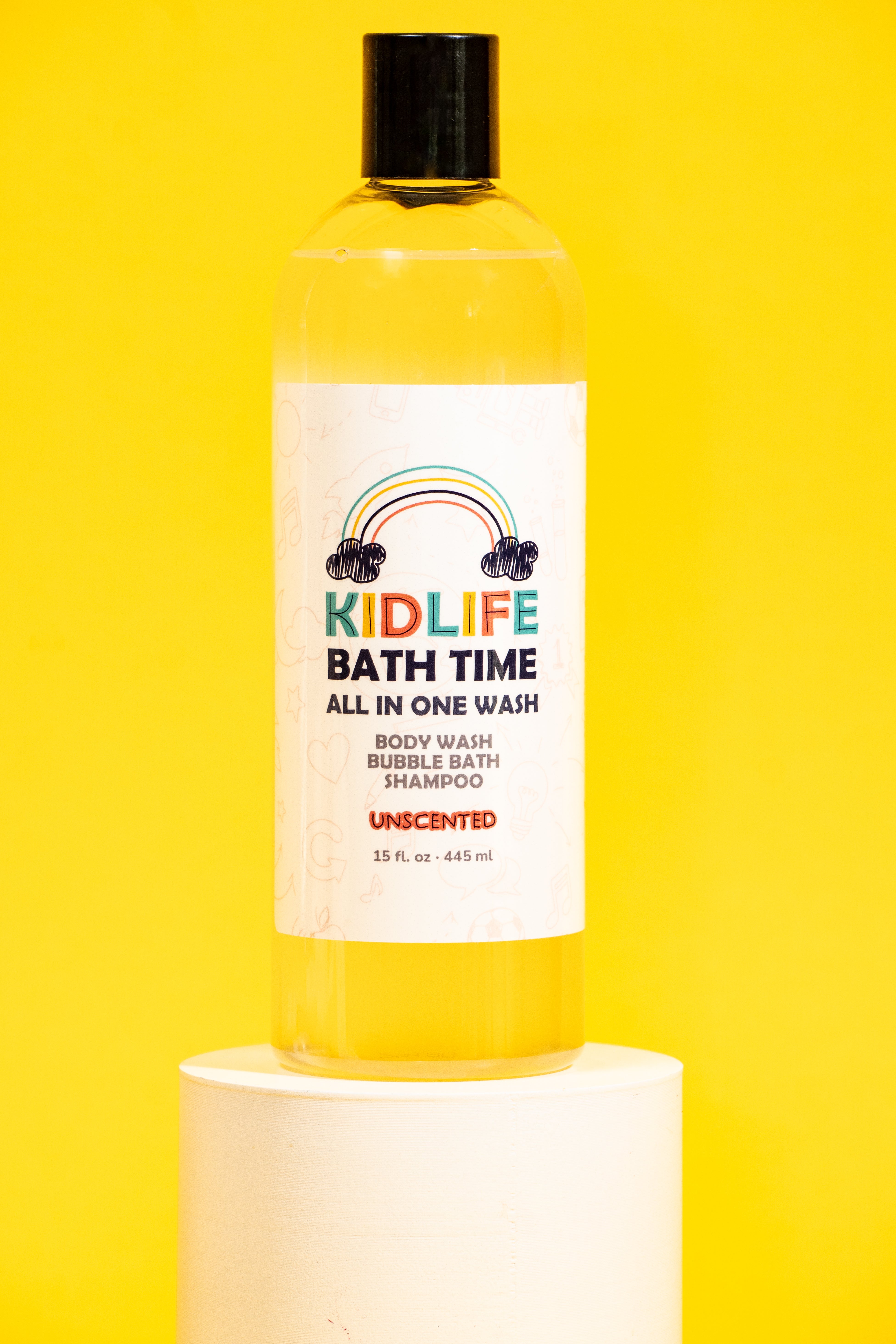 Kidlife Natural Bath Time 3 In 1 Shea & Organic Aloe Body Wash- Herbal Unscented 15 Oz. Kids Head to Toe All in one Bath and body Soap. Bubble Bath, Bodywash and Shampoo - Bath Beauty - kid bath and body, KIDLIFE, kj3 essentials