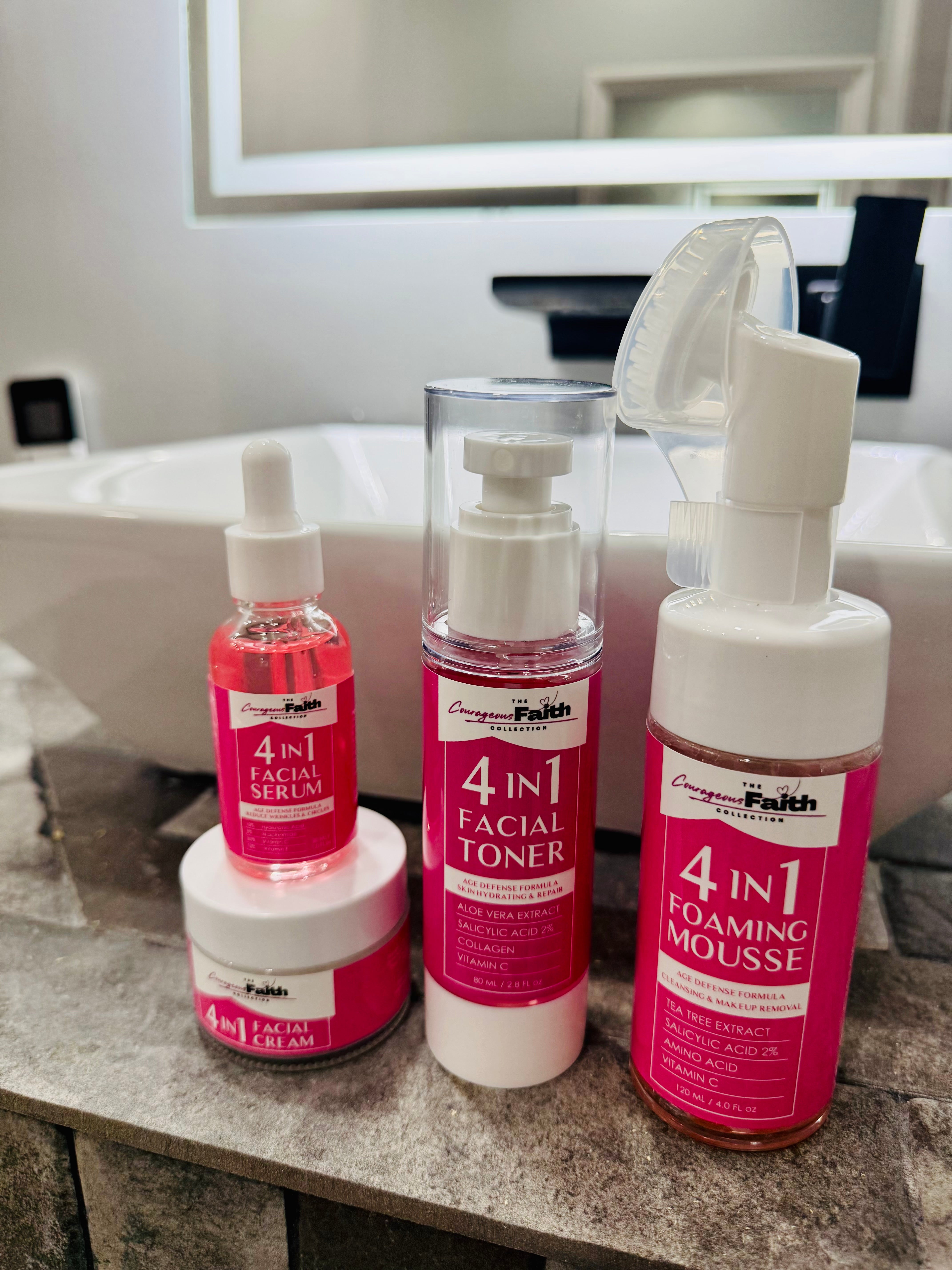 Glow Up Gracefully Skincare Products - Skincare - @skincare, 4 in 1, clean face, face cleanser, makeup remover
