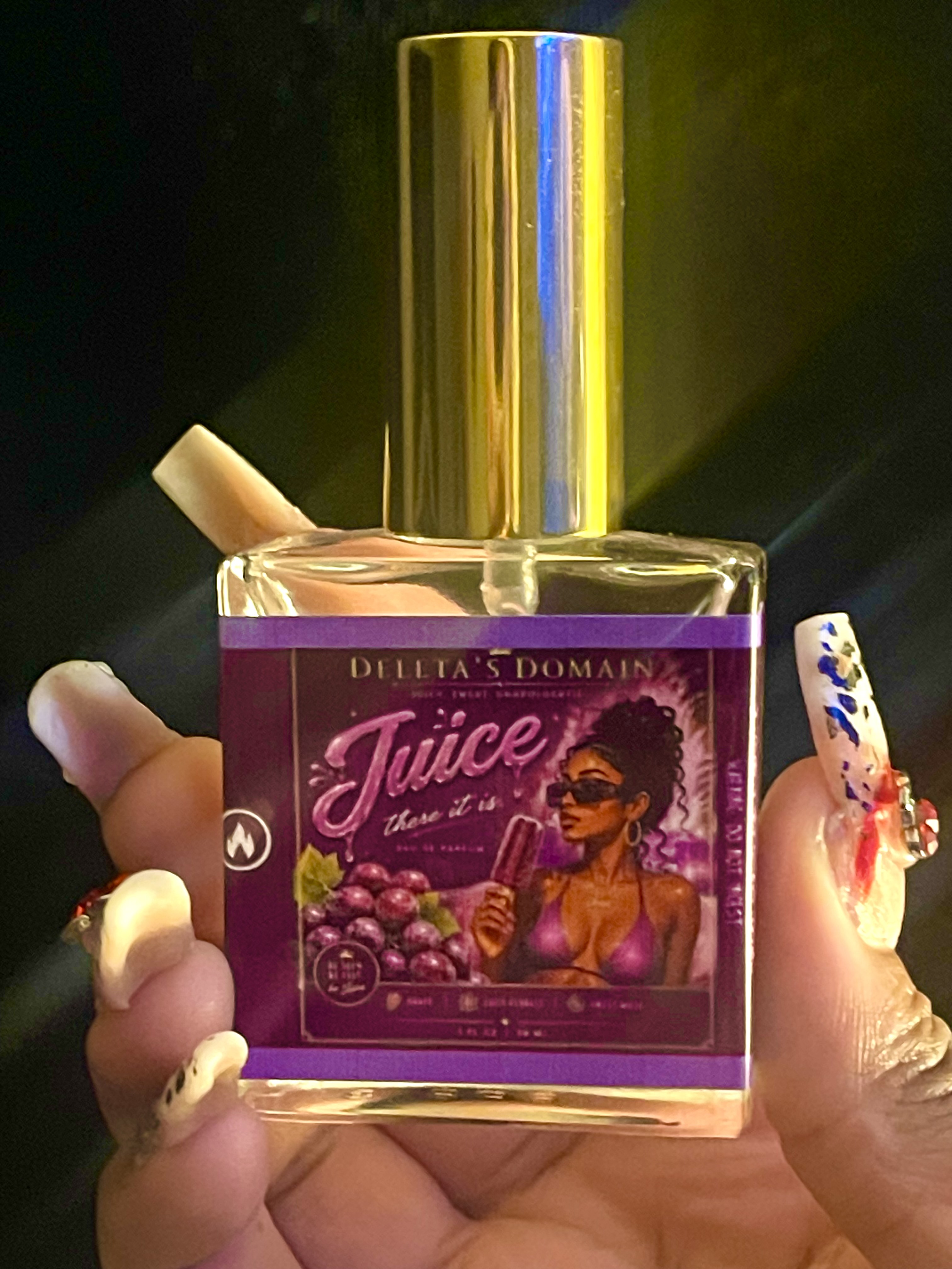Juice There It Is EDP - Perfumes - #sun, grape, perfume, purple, summer