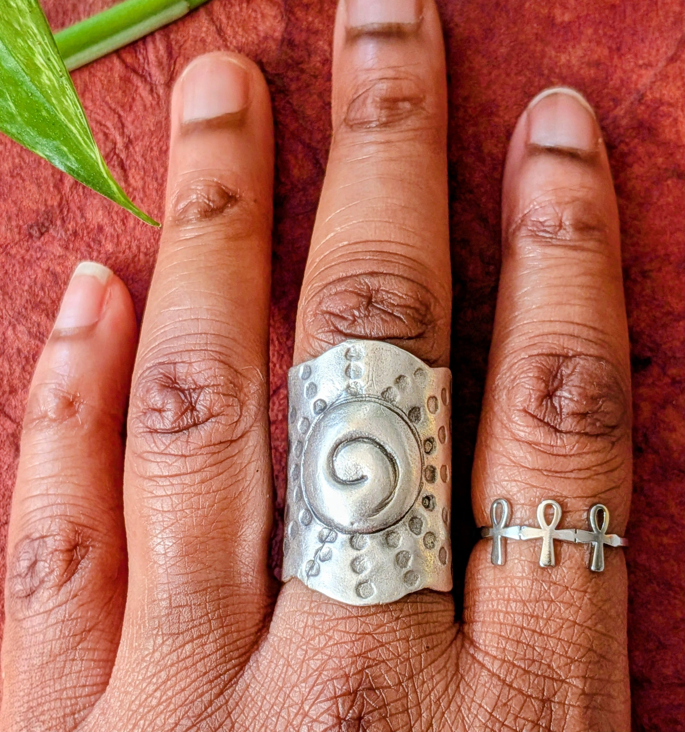 Oya Spiral Brass Ring - Fashion, Finger Rings, (Uncategorized)