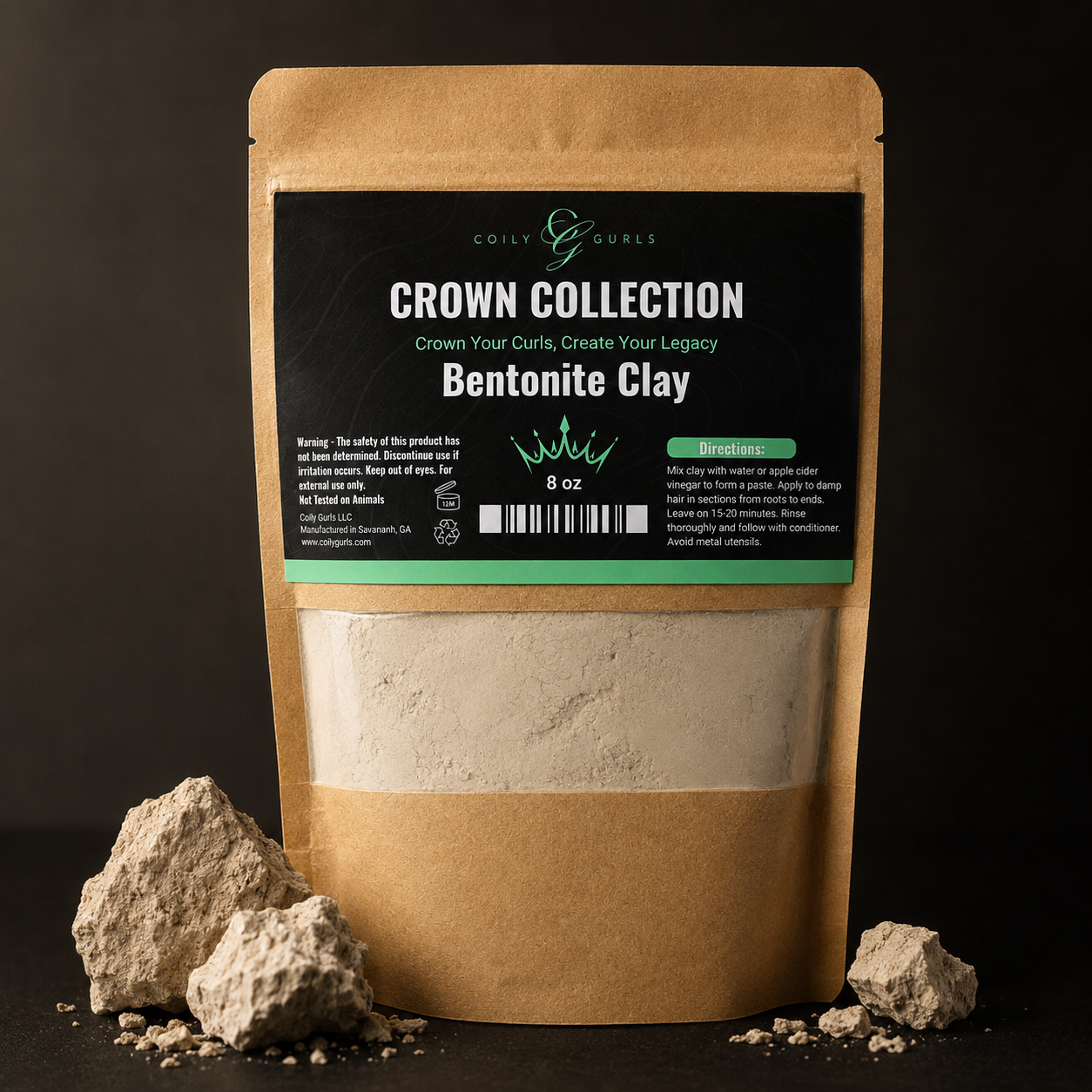 Bentonite Clay Hair Mask - Hair Care - bentonite